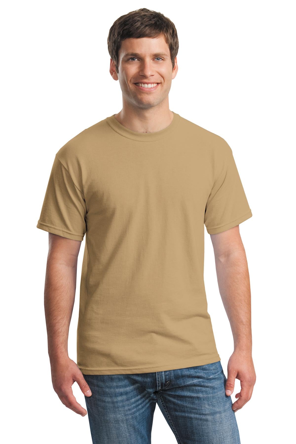 Gildan - Heavy Cotton 100% Cotton T-Shirt - Old Gold