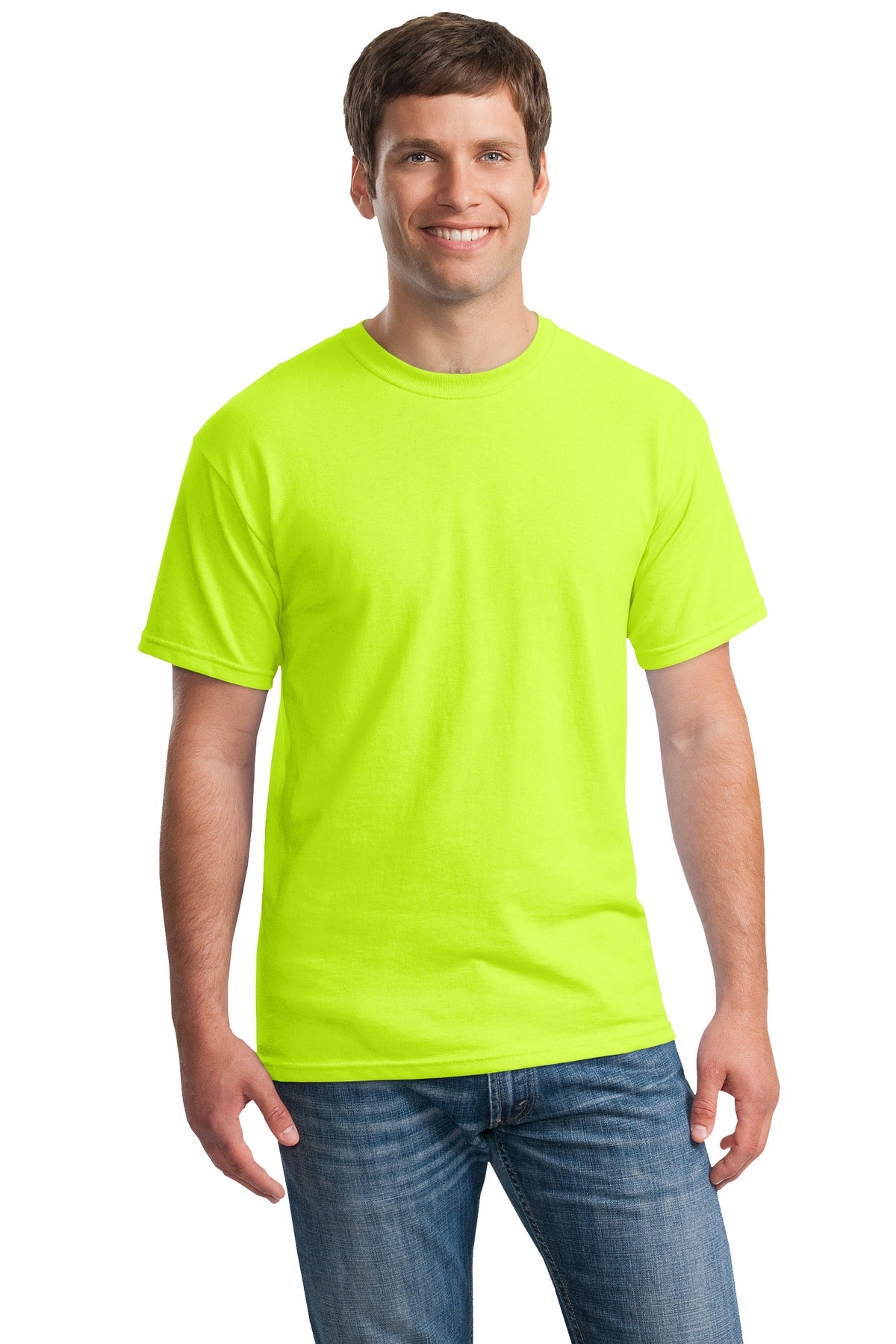 Gildan - Heavy Cotton 100% Cotton T-Shirt - Safety Green