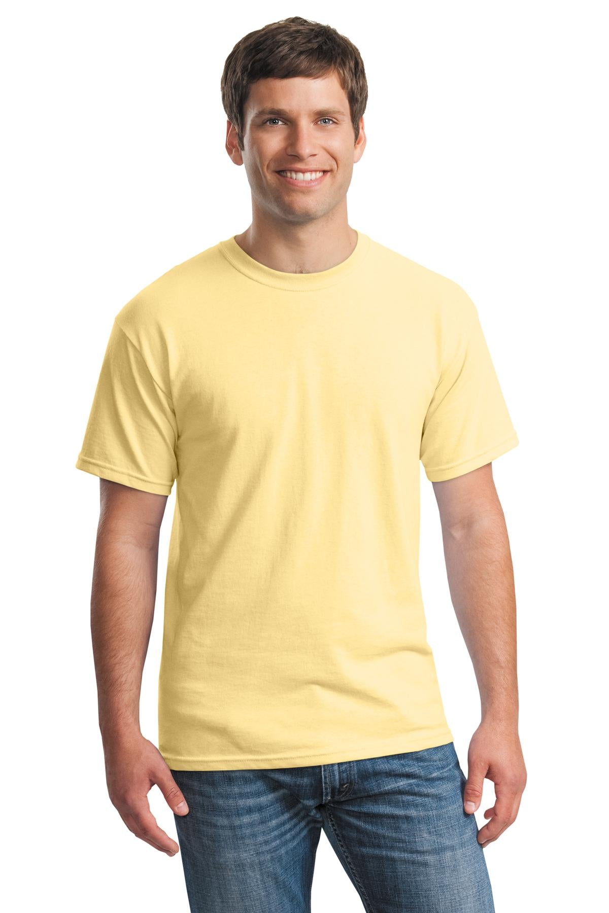 Gildan - Heavy Cotton 100% Cotton T-Shirt - Yellow Haze