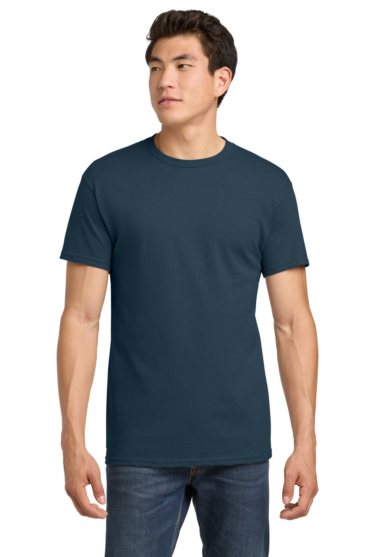 Gildan - Heavy Cotton 100% Cotton T-Shirt - Blue Dusk