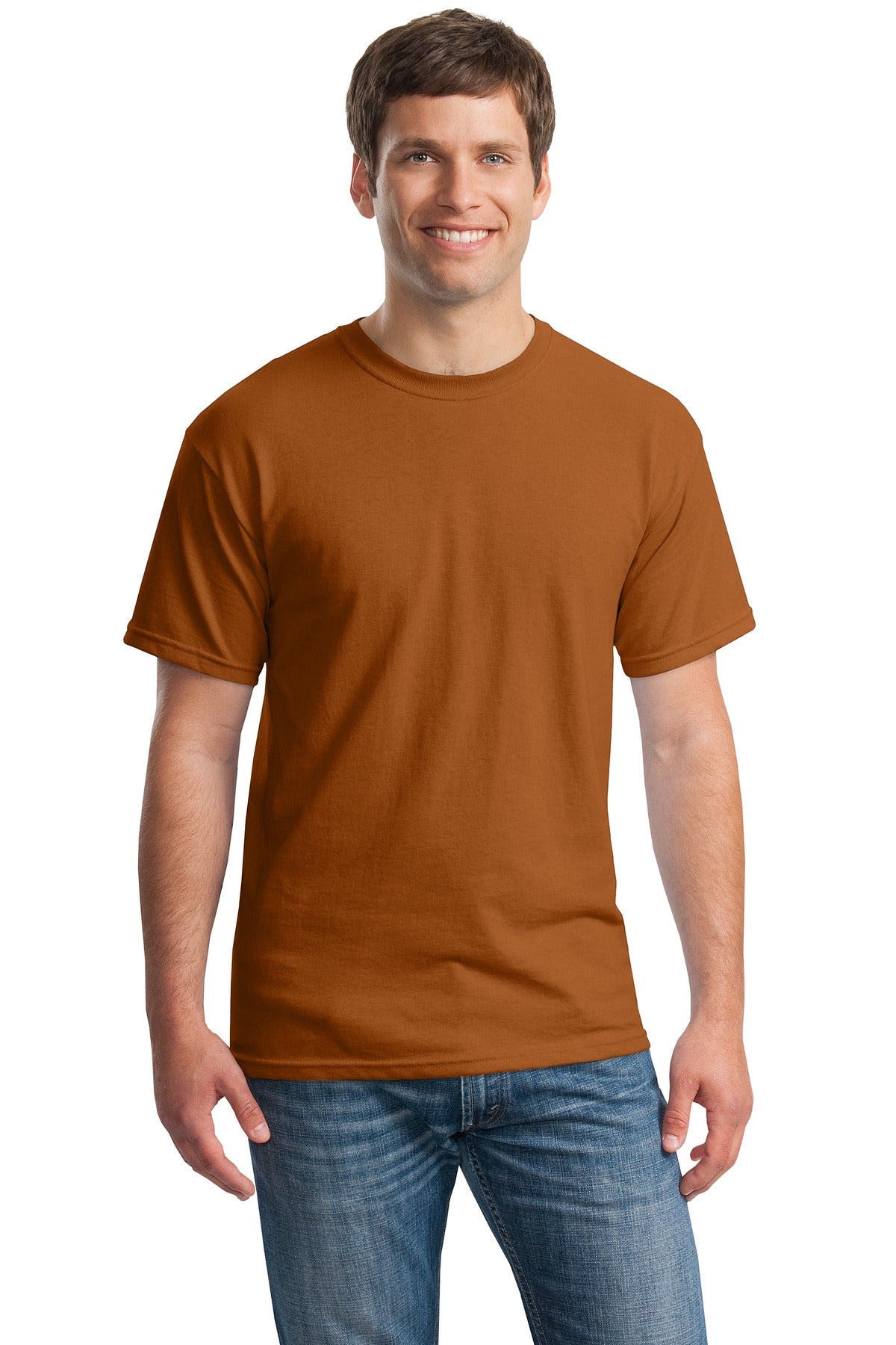 Gildan - Heavy Cotton 100% Cotton T-Shirt - Texas Orange