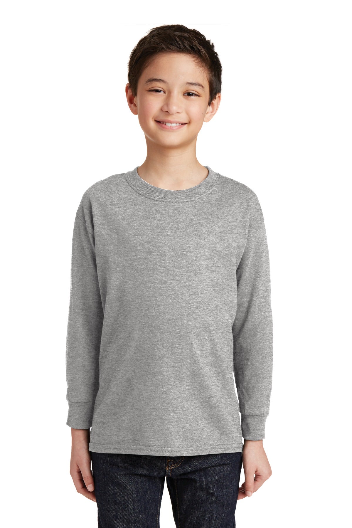 Gildan Youth Heavy Cotton 100% Cotton Long Sleeve T-Shirt
