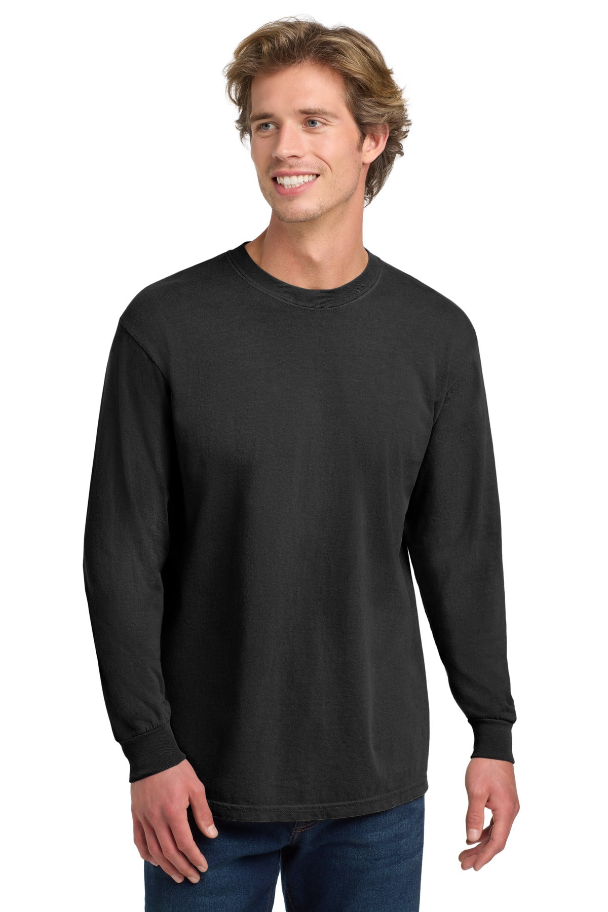COMFORT COLORS  Heavyweight Ring Spun Long Sleeve Tee - Graphite