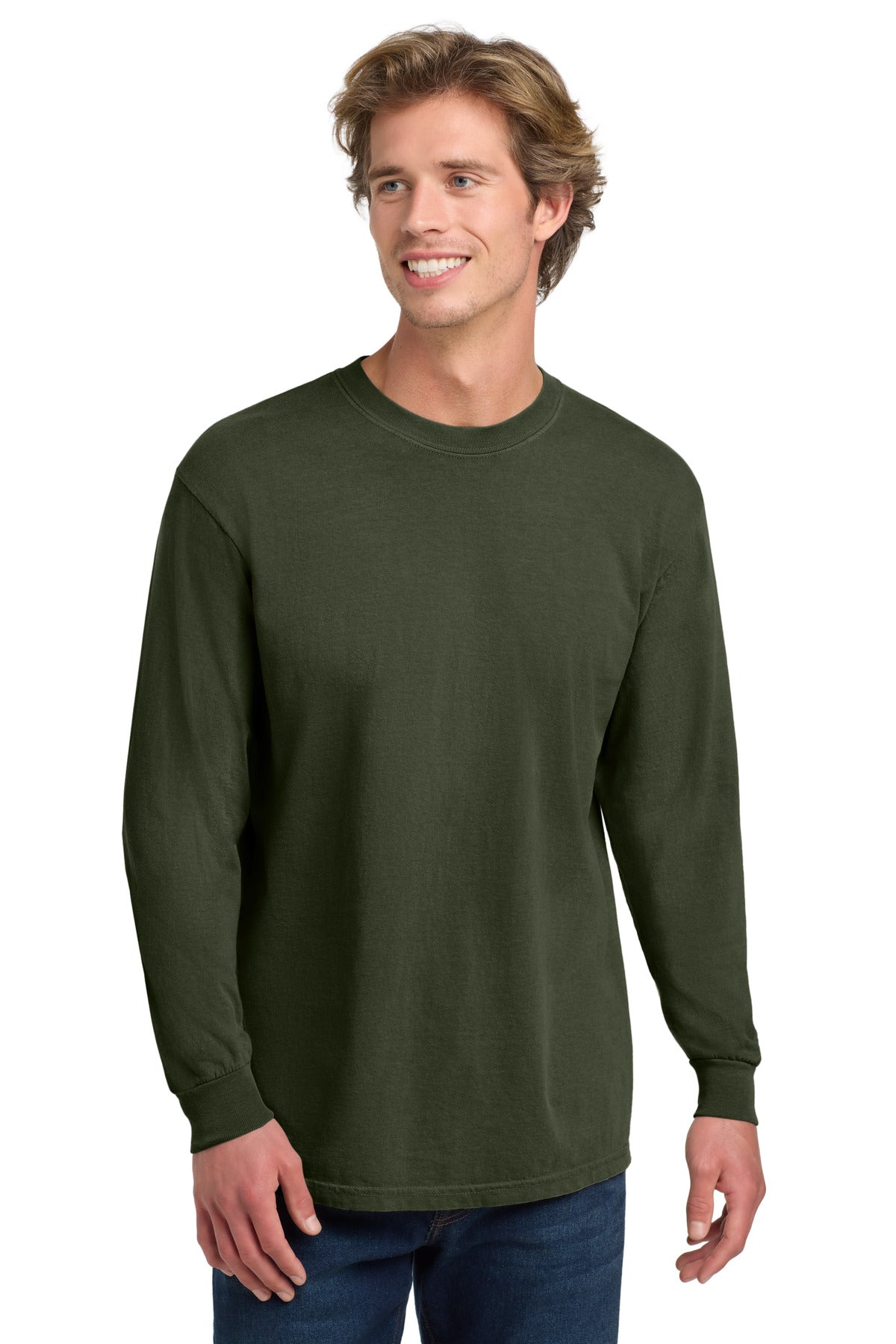 COMFORT COLORS  Heavyweight Ring Spun Long Sleeve Tee - Hemp