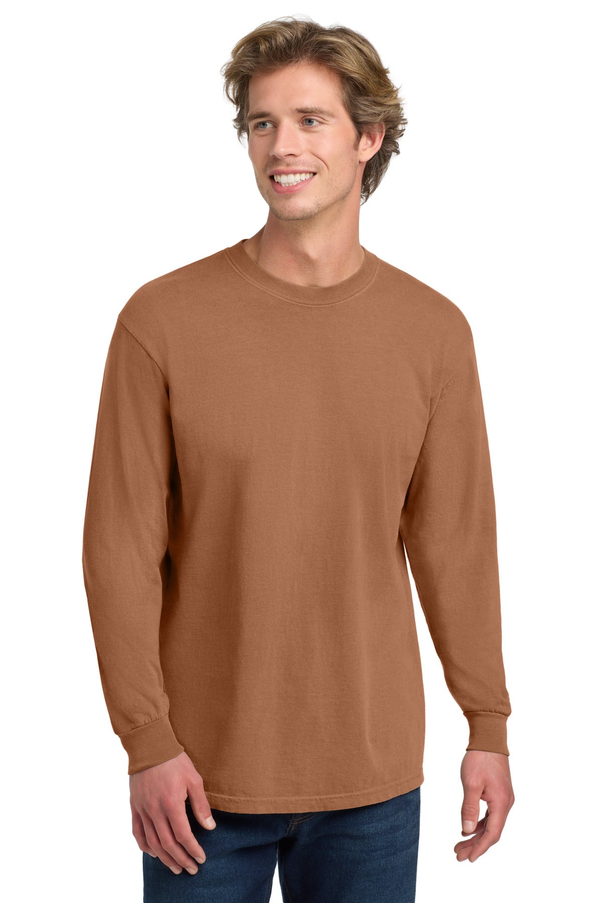 COMFORT COLORS  Heavyweight Ring Spun Long Sleeve Tee - Yam