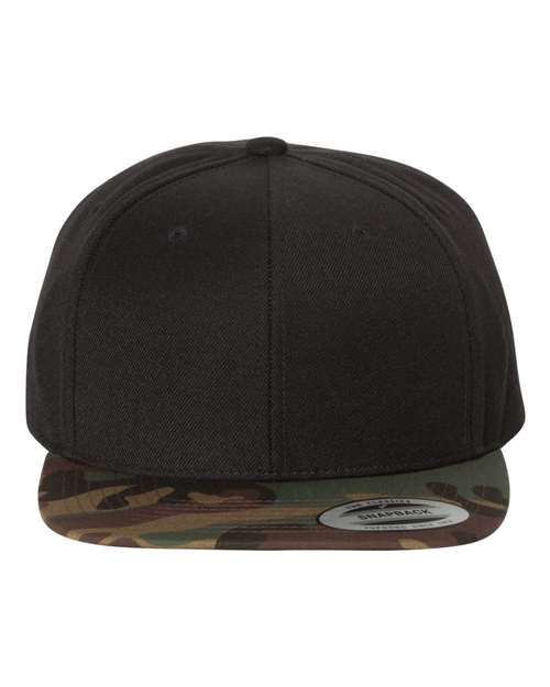 Yupoong Premium Flat Bill Custom Snapback Hat