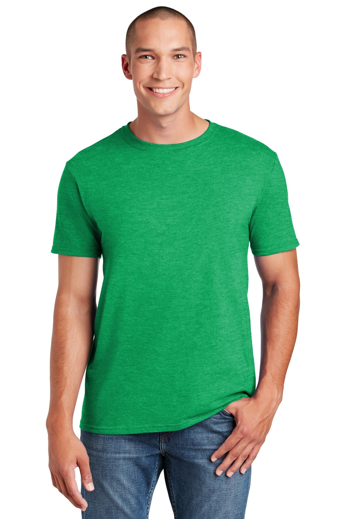 Gildan Softstyle T-Shirt - Heather Irish Green