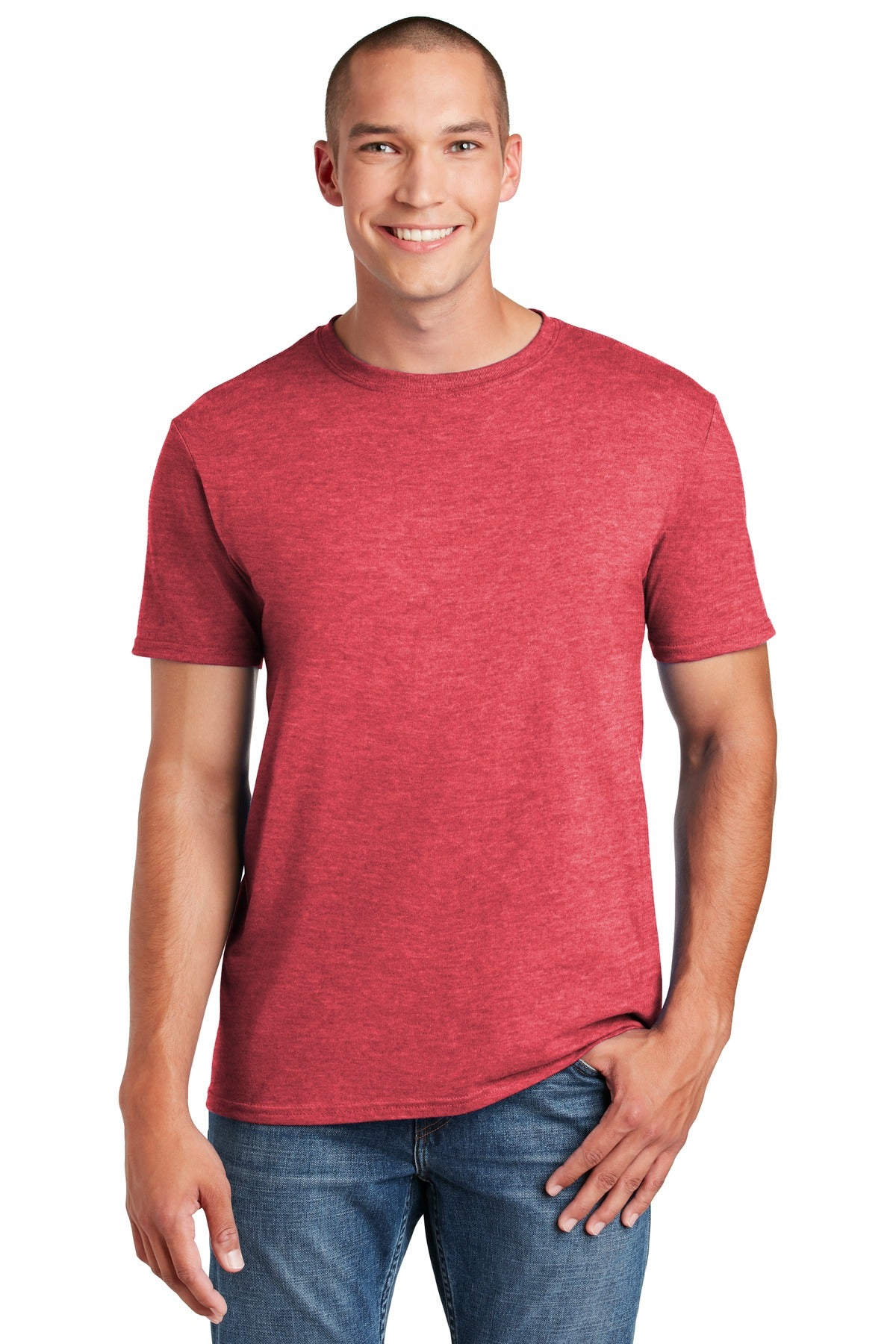Gildan Softstyle T-Shirt - Heather Red