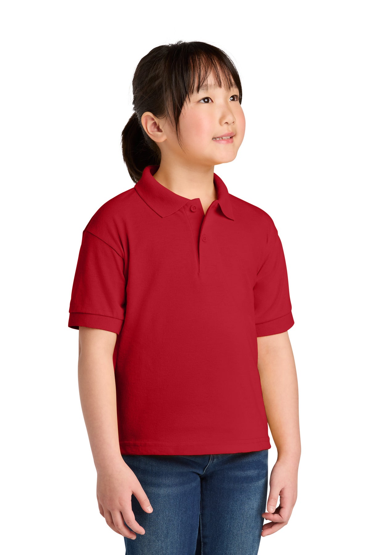 Gildan Youth DryBlend 6-Ounce Jersey Knit Sport Shirt