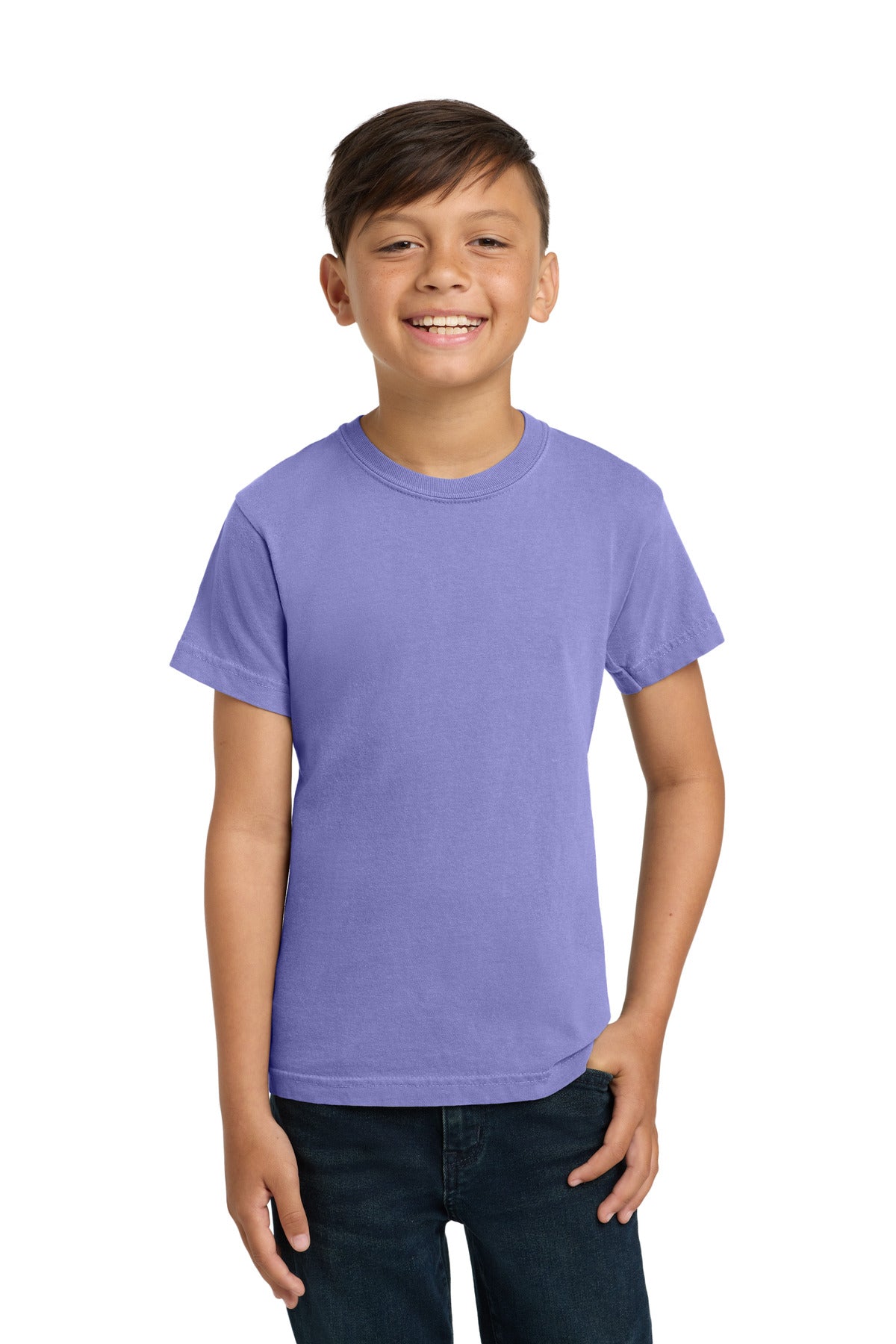 COMFORT COLORS  Youth Heavyweight Ring Spun Tee - Violet