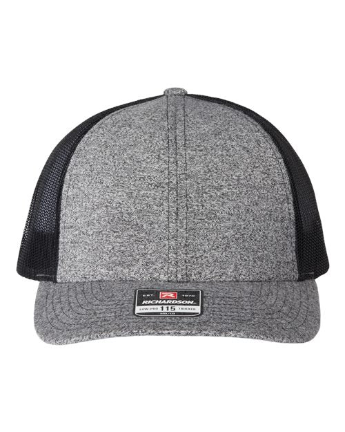 Richardson Low Pro Heather Custom Trucker Hat