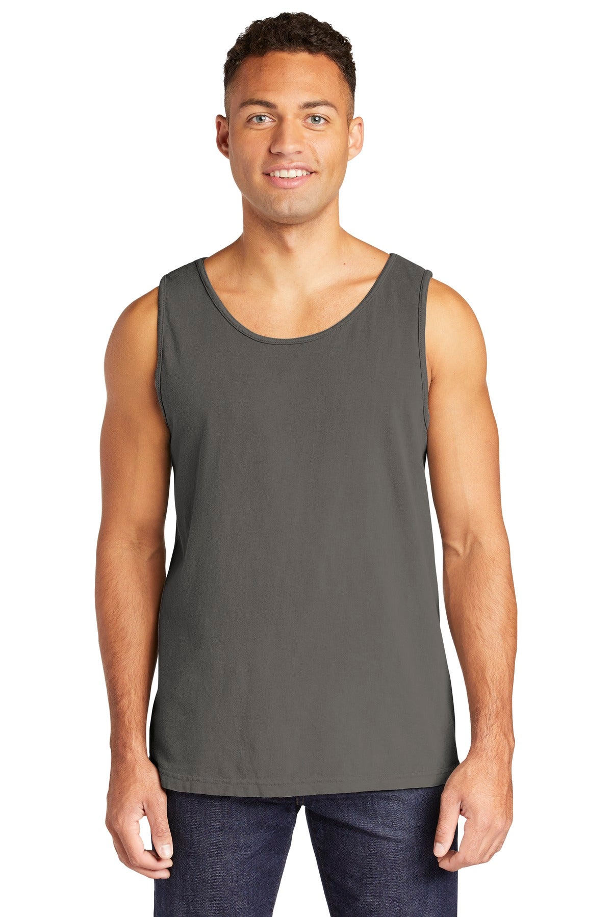 COMFORT COLORS  Heavyweight Ring Spun Tank Top - Grey