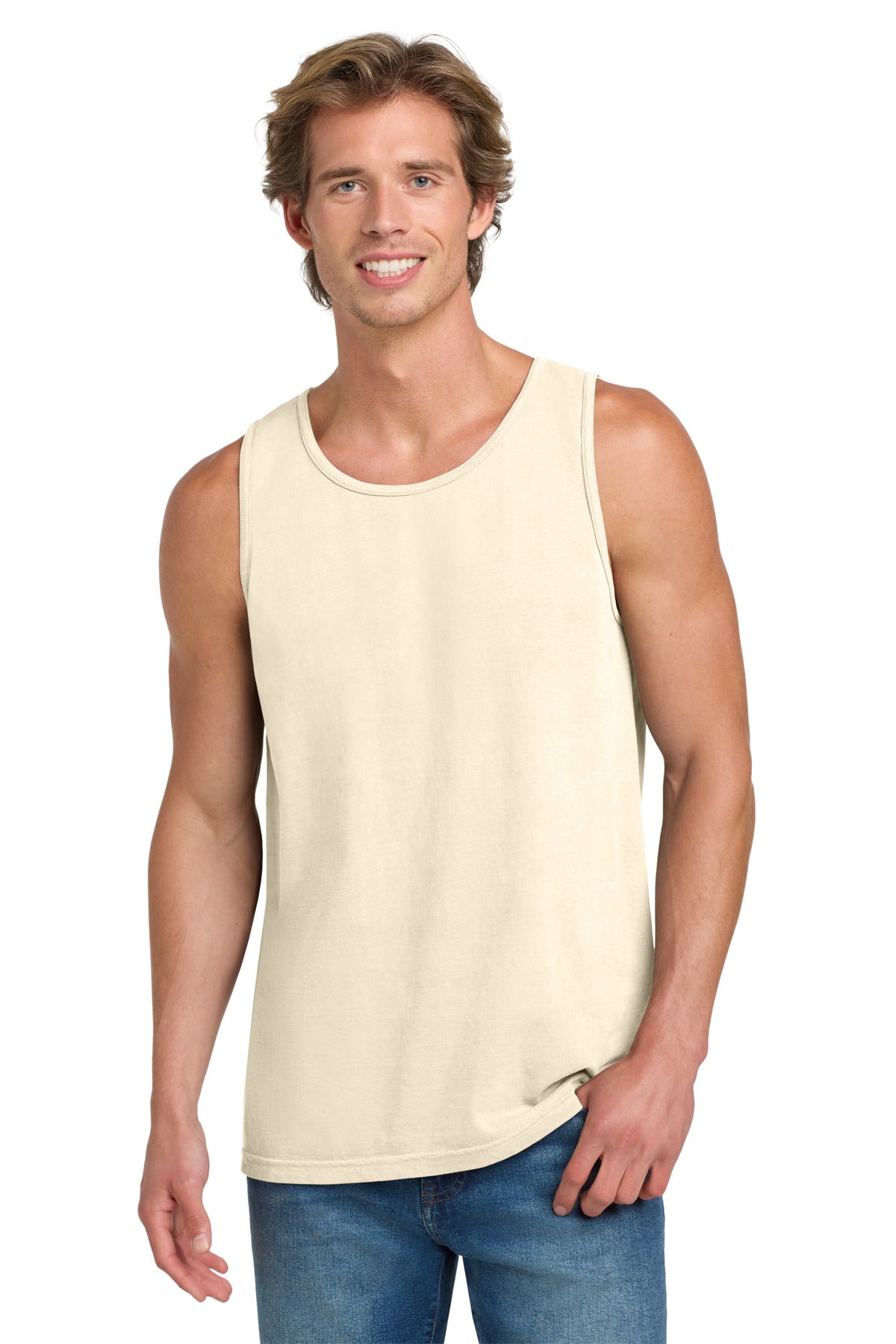 COMFORT COLORS  Heavyweight Ring Spun Tank Top - Ivory