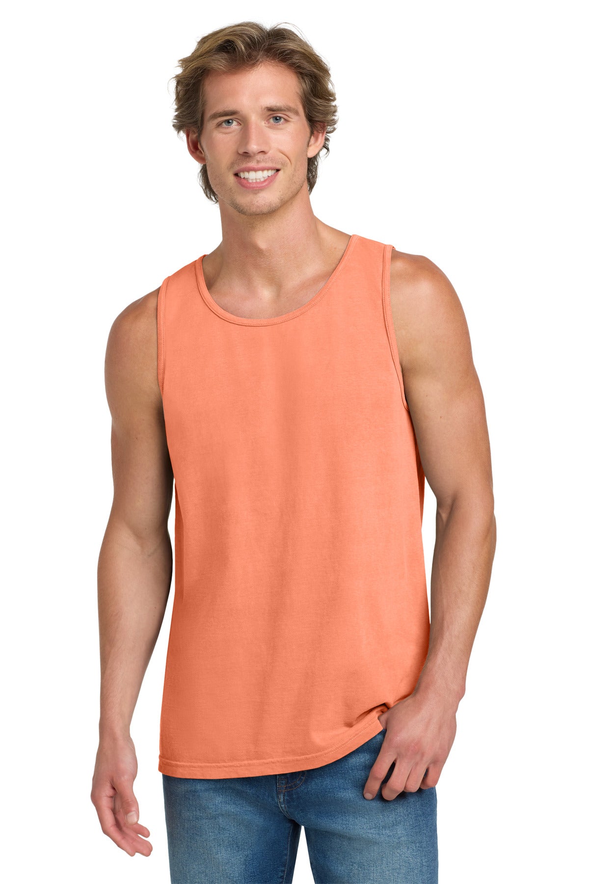 COMFORT COLORS  Heavyweight Ring Spun Tank Top - Melon