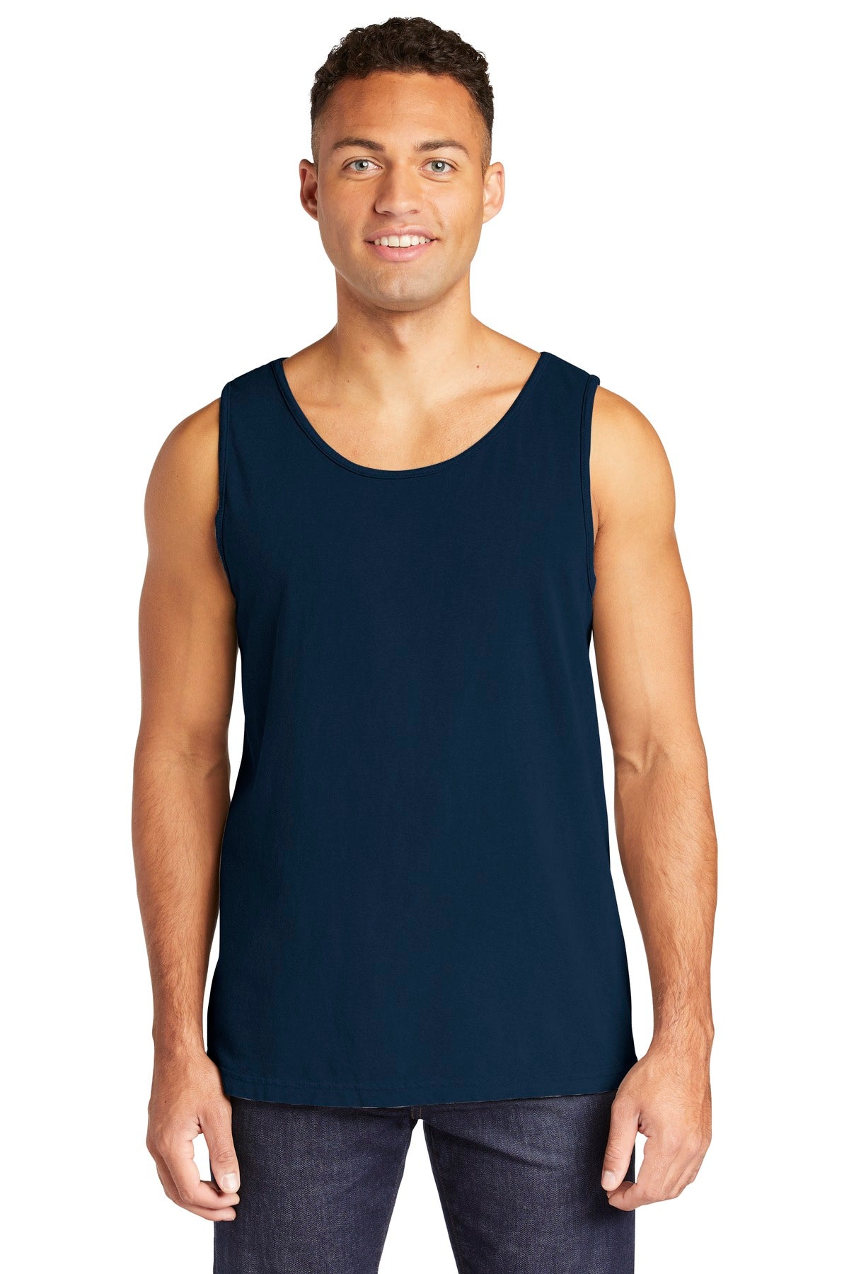 COMFORT COLORS  Heavyweight Ring Spun Tank Top - True Navy