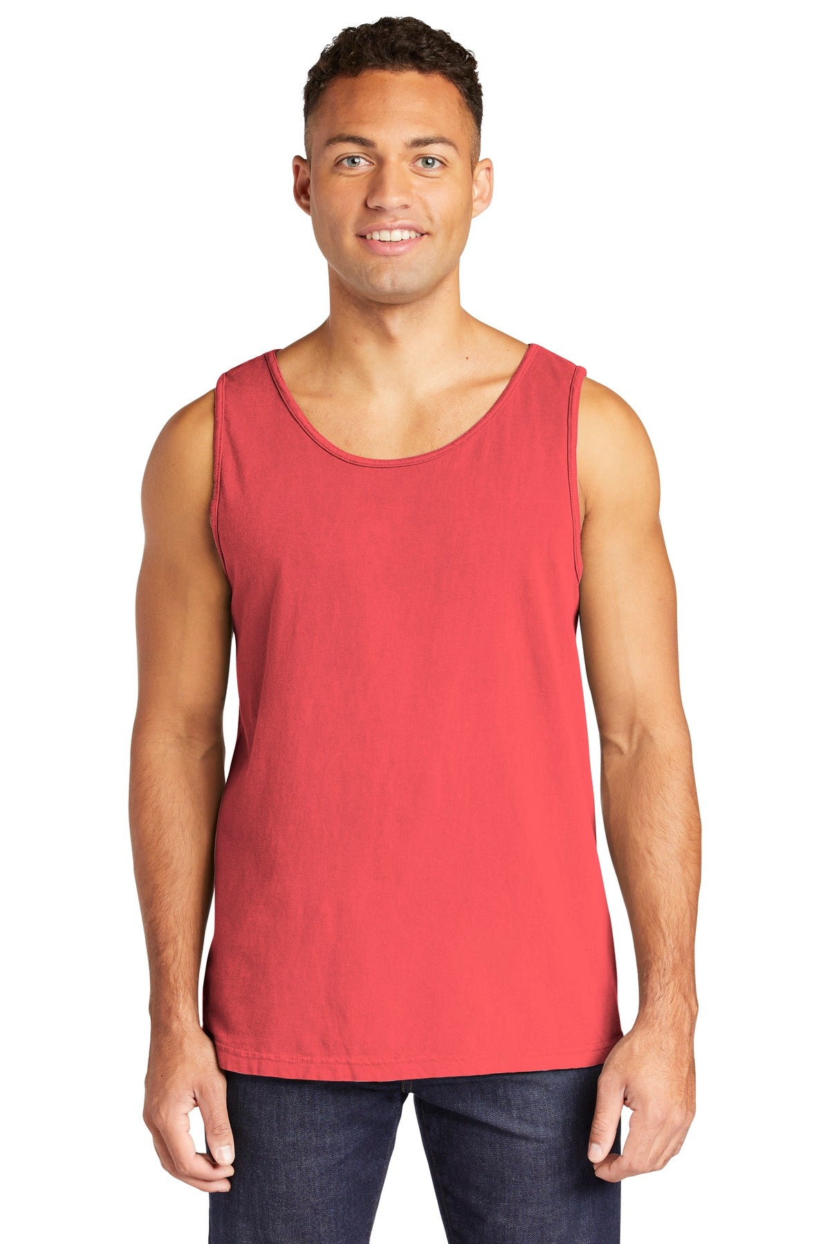 COMFORT COLORS  Heavyweight Ring Spun Tank Top - Watermelon