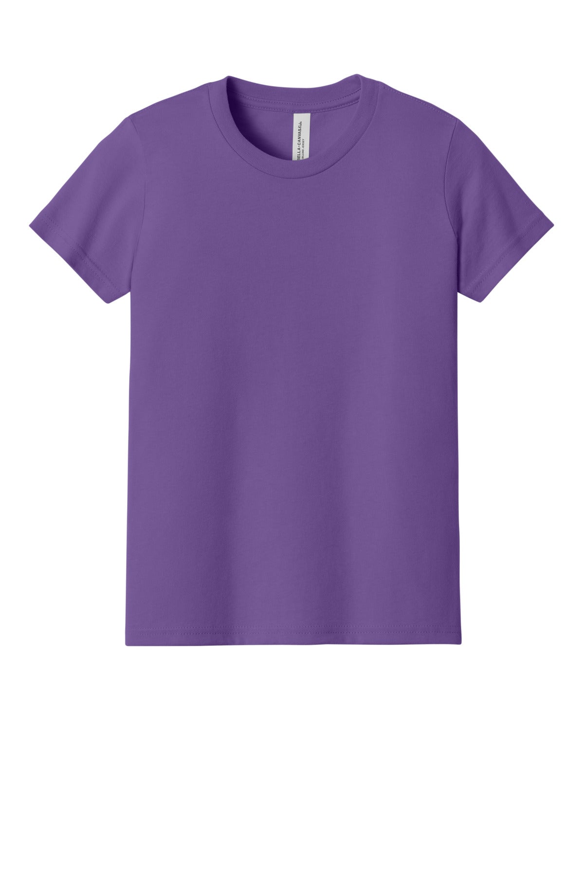 BELLA+CANVAS  Youth Jersey Short Sleeve Tee - Royal Purple