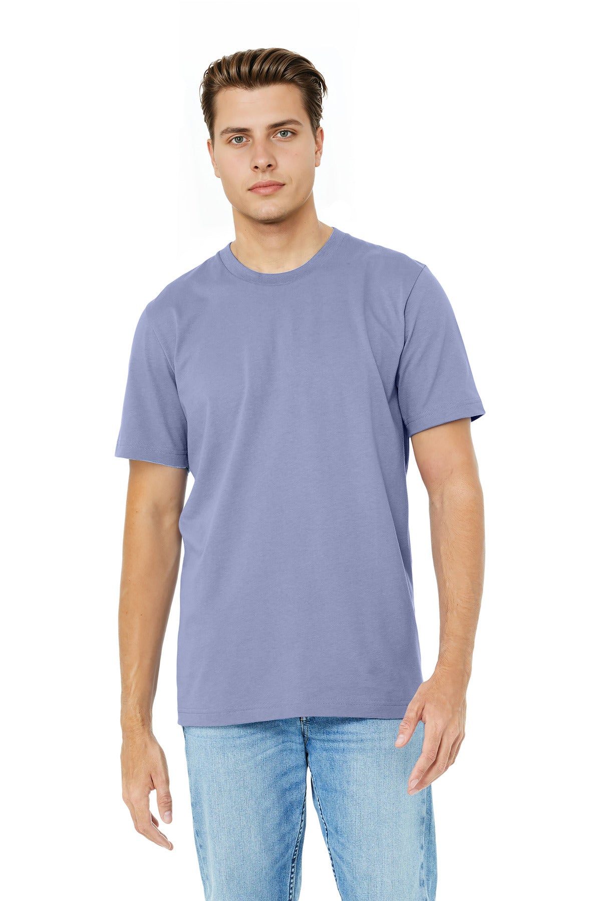 BELLA+CANVAS  Unisex Jersey Short Sleeve Tee - Lavender Blue
