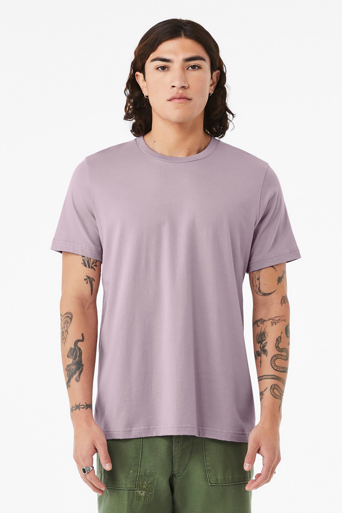 BELLA+CANVAS  Unisex Jersey Short Sleeve Tee - Light Violet