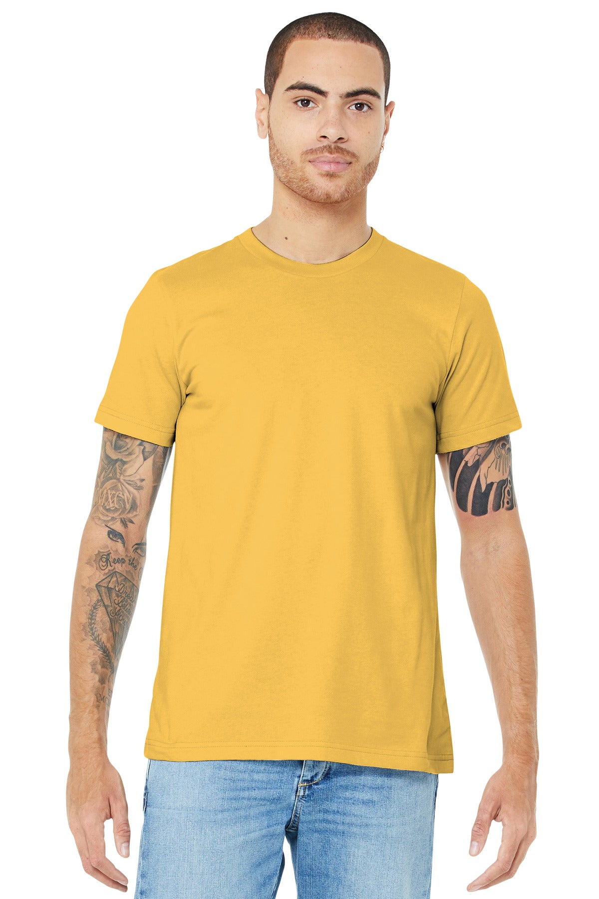 BELLA+CANVAS  Unisex Jersey Short Sleeve Tee - Maize Yellow