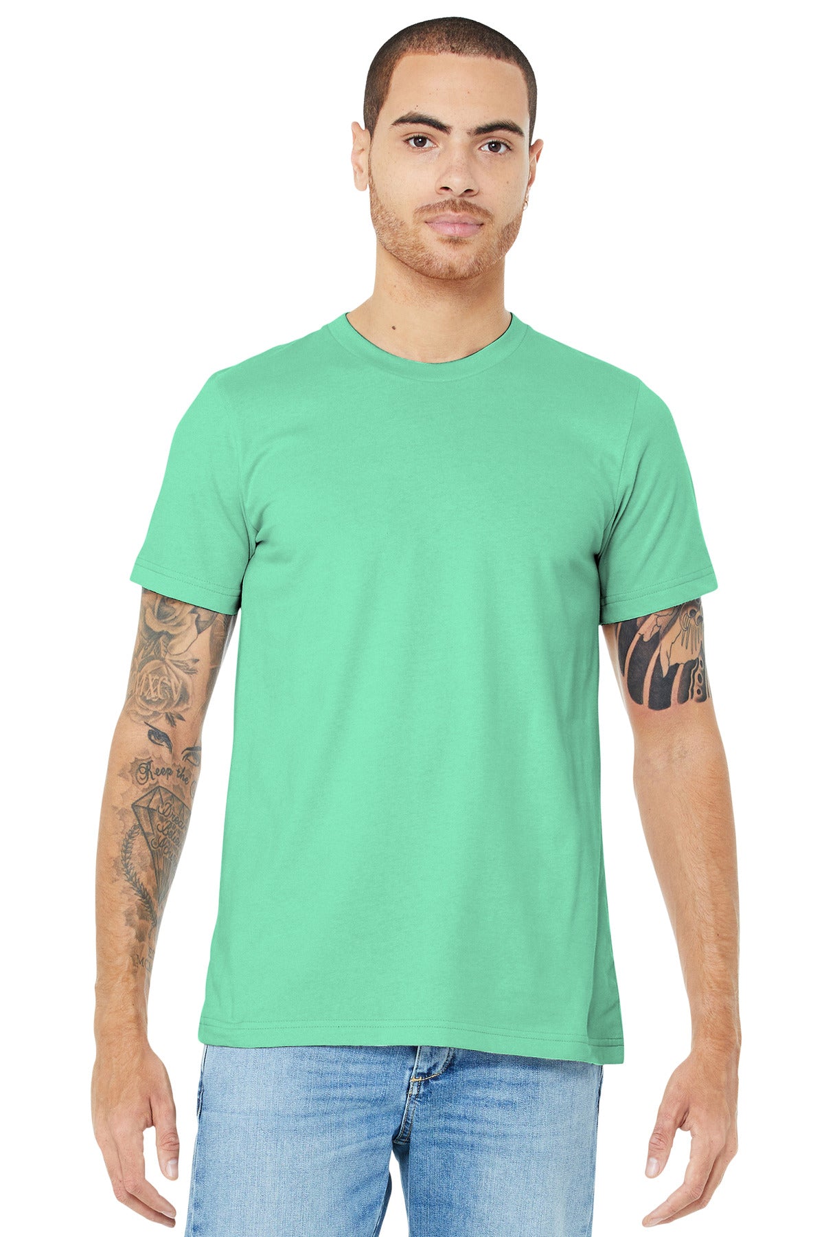 BELLA+CANVAS  Unisex Jersey Short Sleeve Tee - Mint