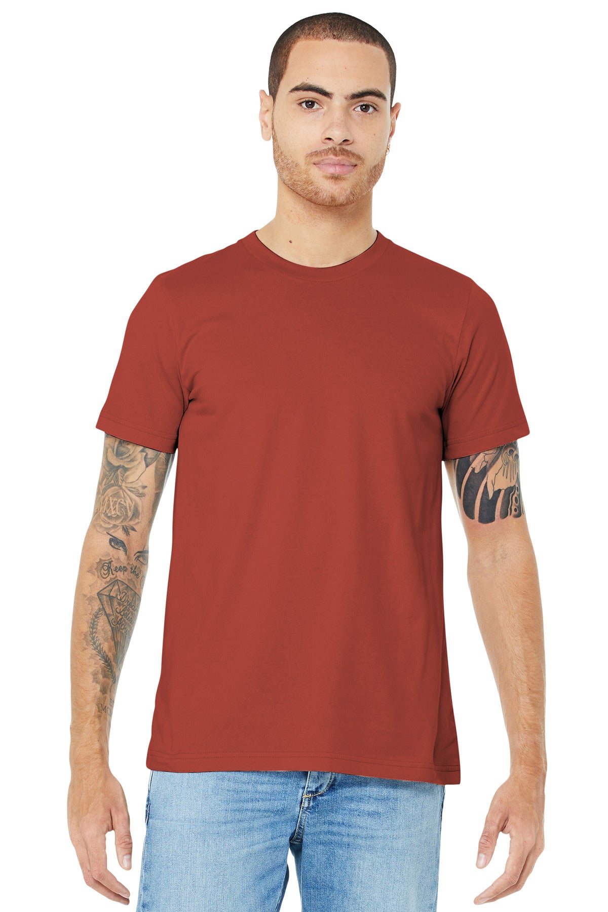 BELLA+CANVAS  Unisex Jersey Short Sleeve Tee - Rust