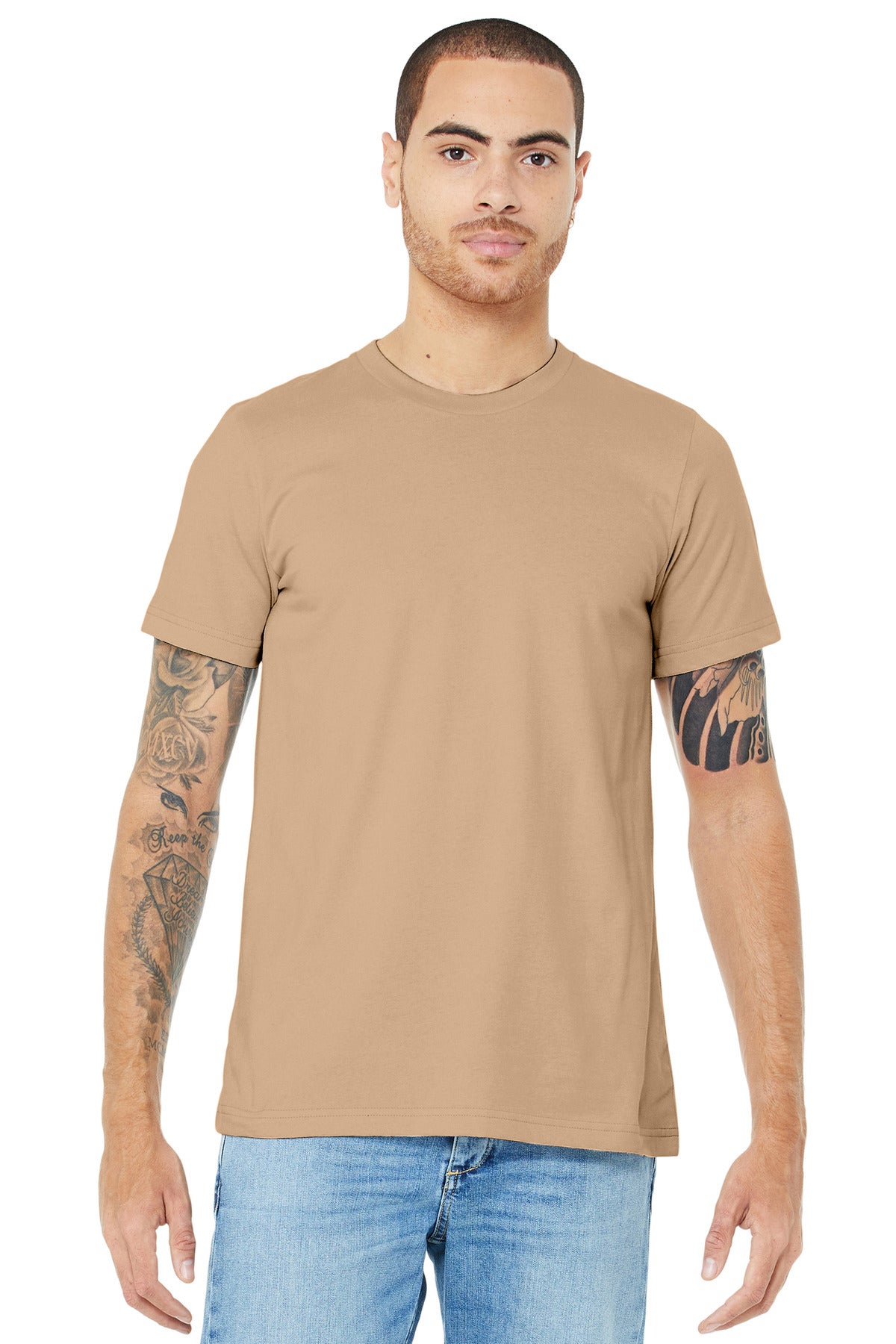 BELLA+CANVAS  Unisex Jersey Short Sleeve Tee - Sand Dune