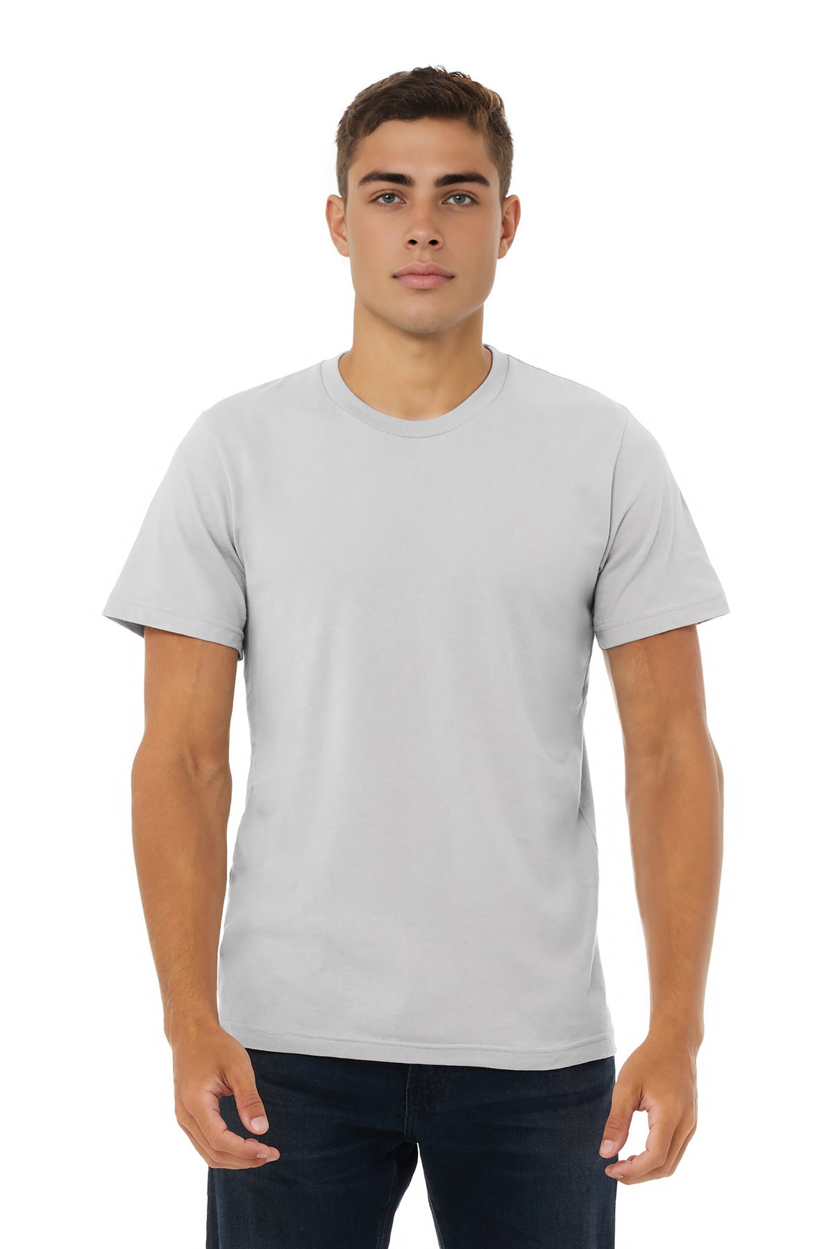 BELLA+CANVAS  Unisex Jersey Short Sleeve Tee - Solid Athletic Grey