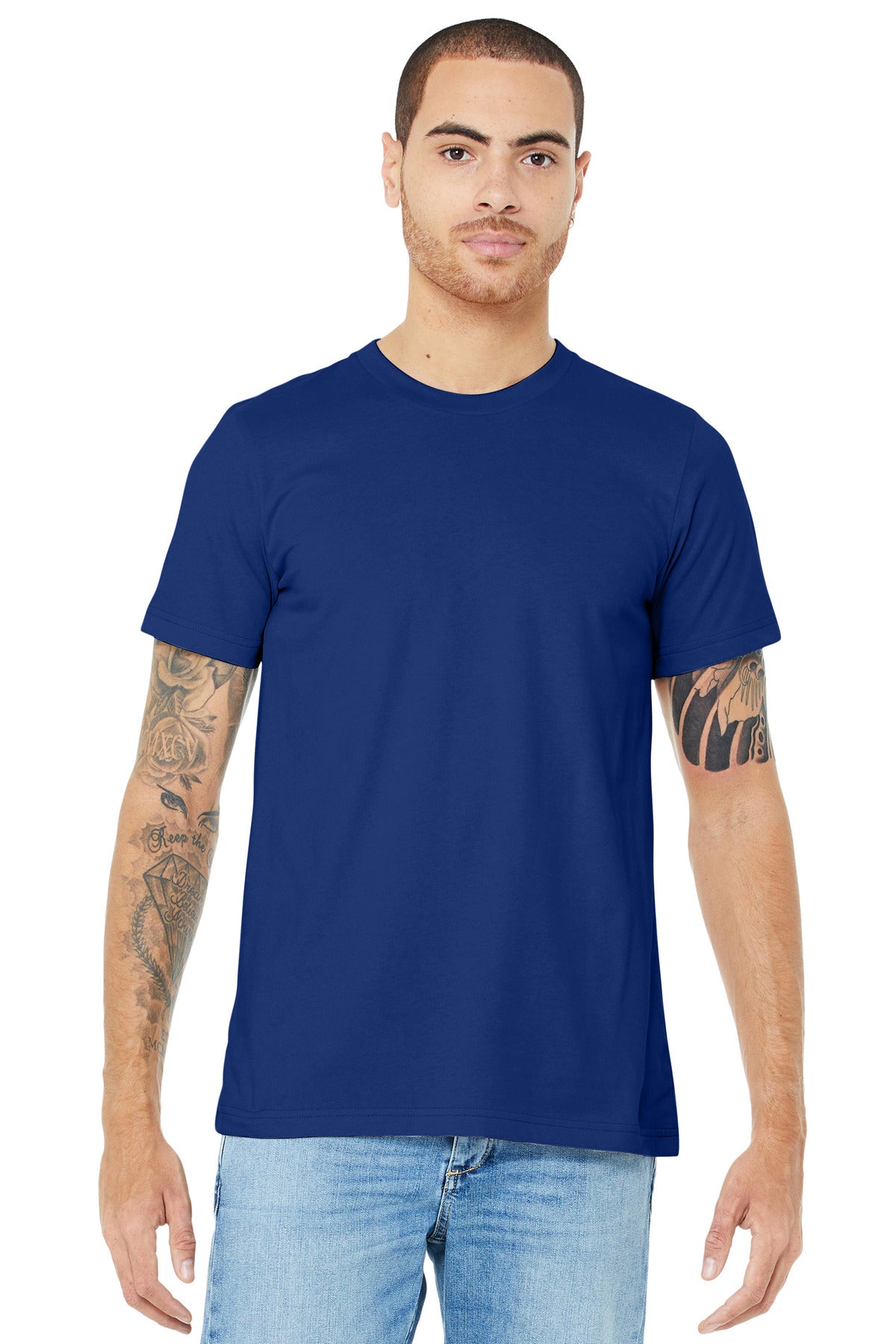 BELLA+CANVAS  Unisex Jersey Short Sleeve Tee - Team Navy