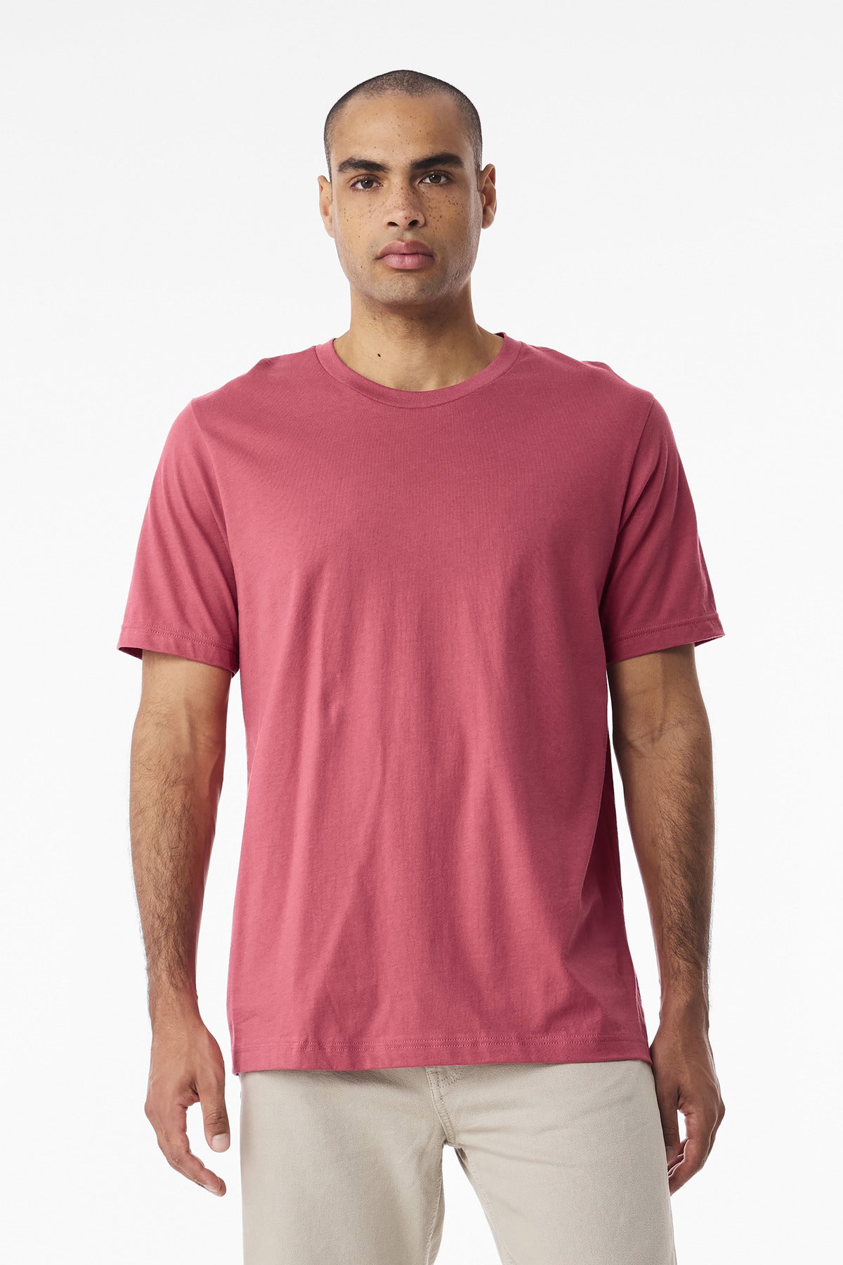 BELLA+CANVAS  Unisex Jersey Short Sleeve Tee - Vintage Red