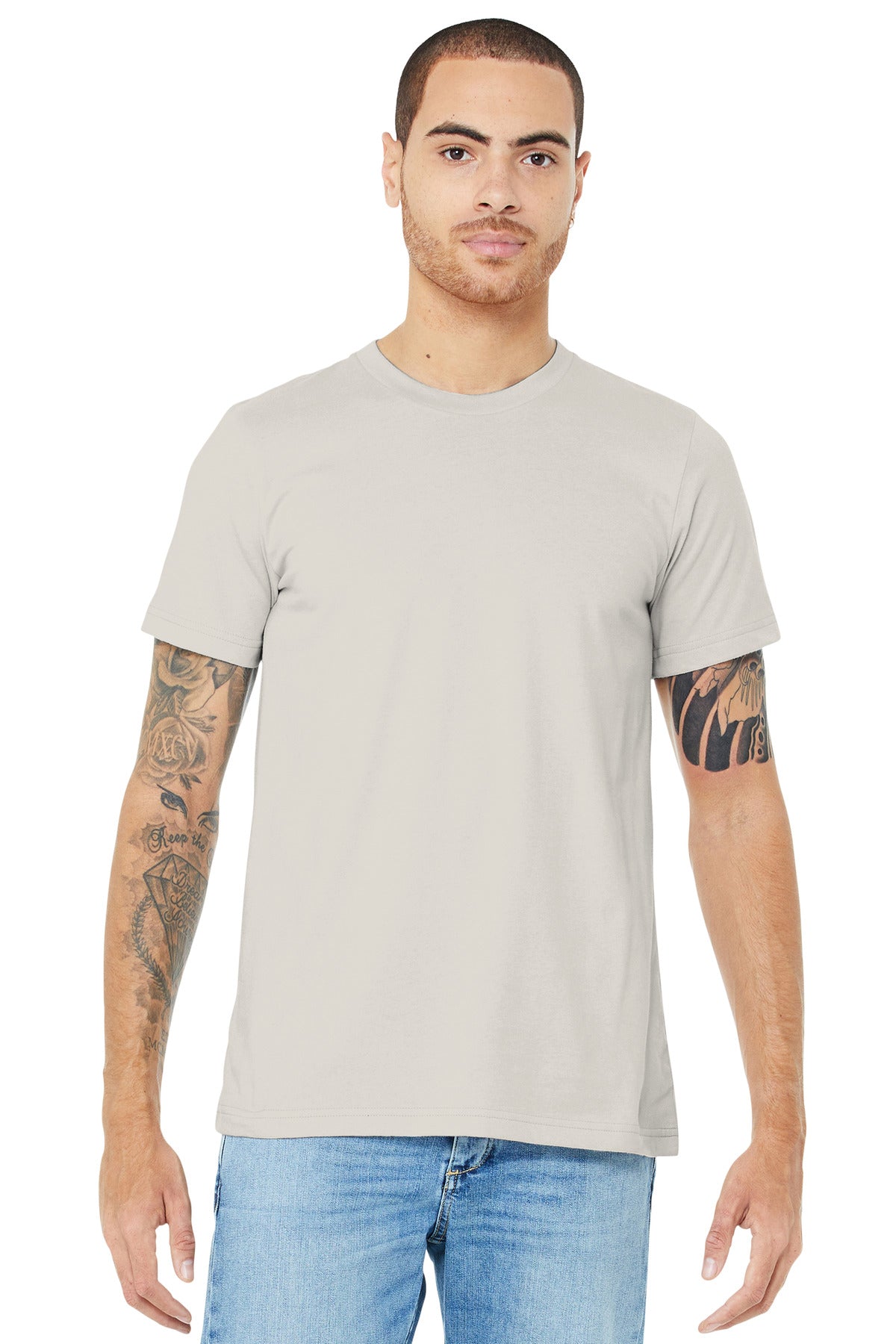 BELLA+CANVAS  Unisex Jersey Short Sleeve Tee - Vintage White