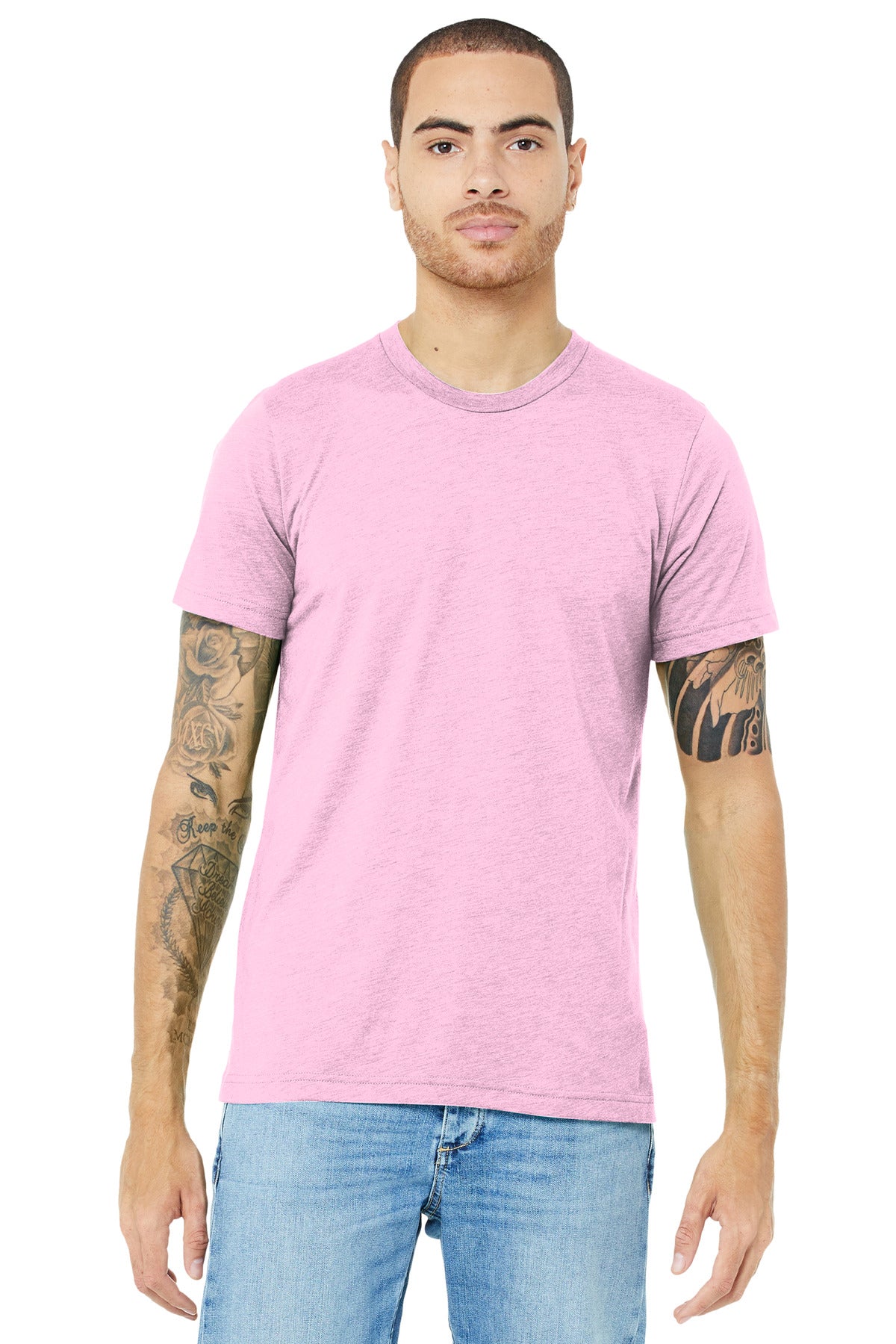 BELLA+CANVAS  Unisex Triblend Short Sleeve Tee - Lilac Triblend