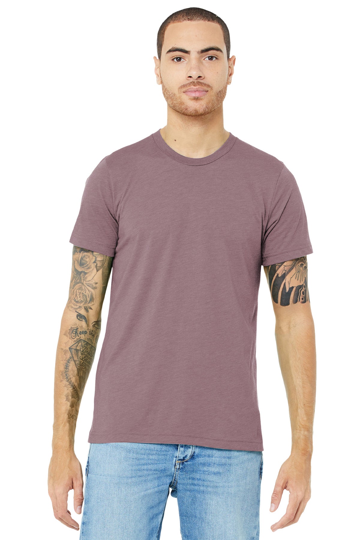 BELLA+CANVAS  Unisex Triblend Short Sleeve Tee - Orchid Triblend