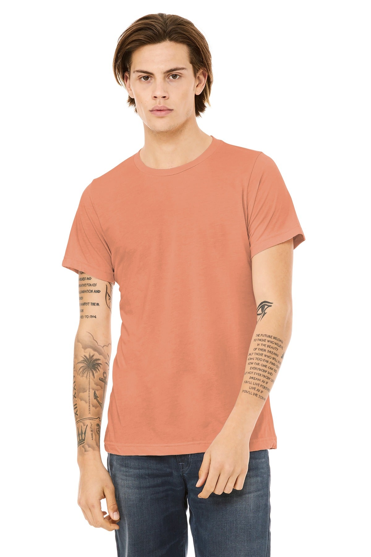 BELLA+CANVAS  Unisex Triblend Short Sleeve Tee - Sunset Triblend