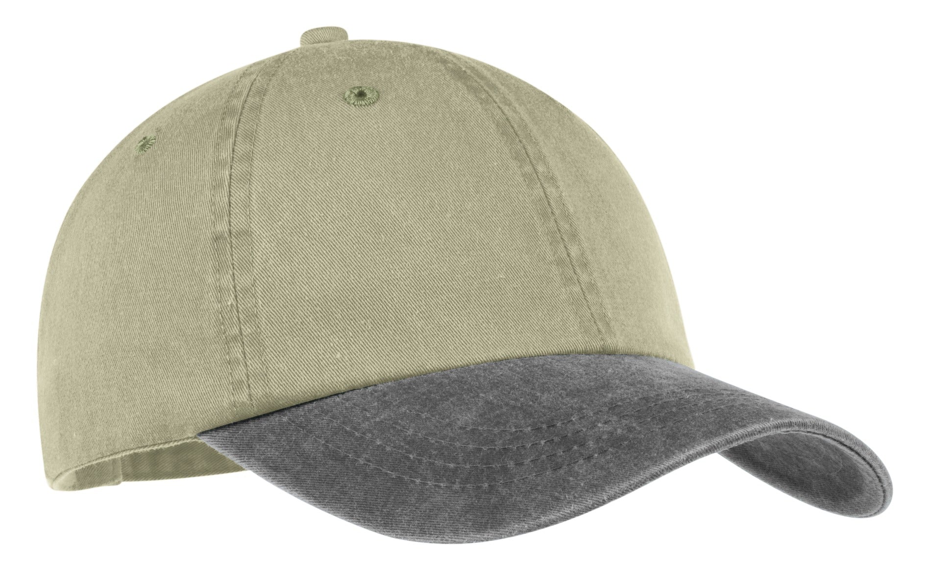 Port & Company Two-Tone Pigment-Dyed Custom Dad Hat
