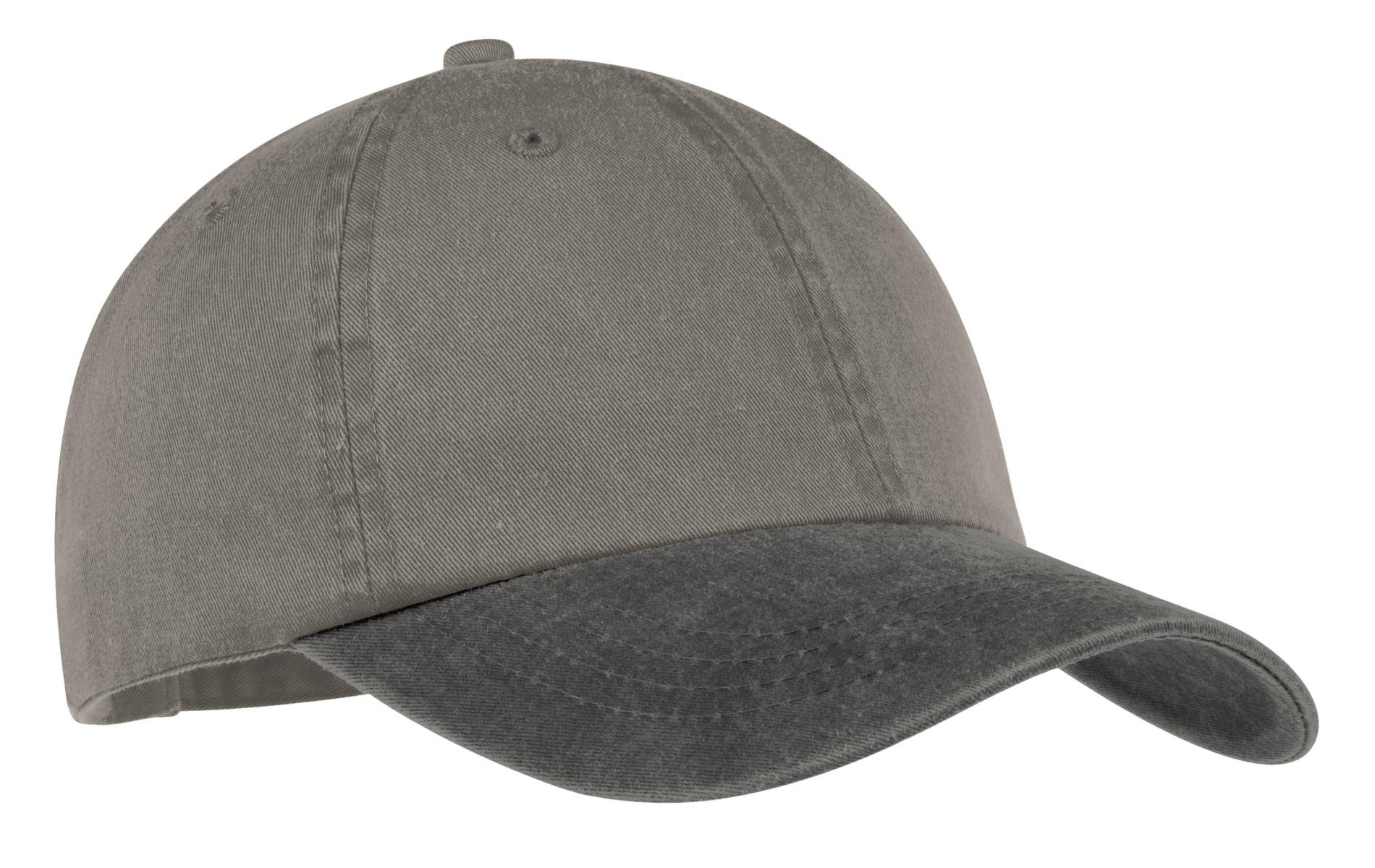 Port & Company Two-Tone Pigment-Dyed Custom Dad Hat