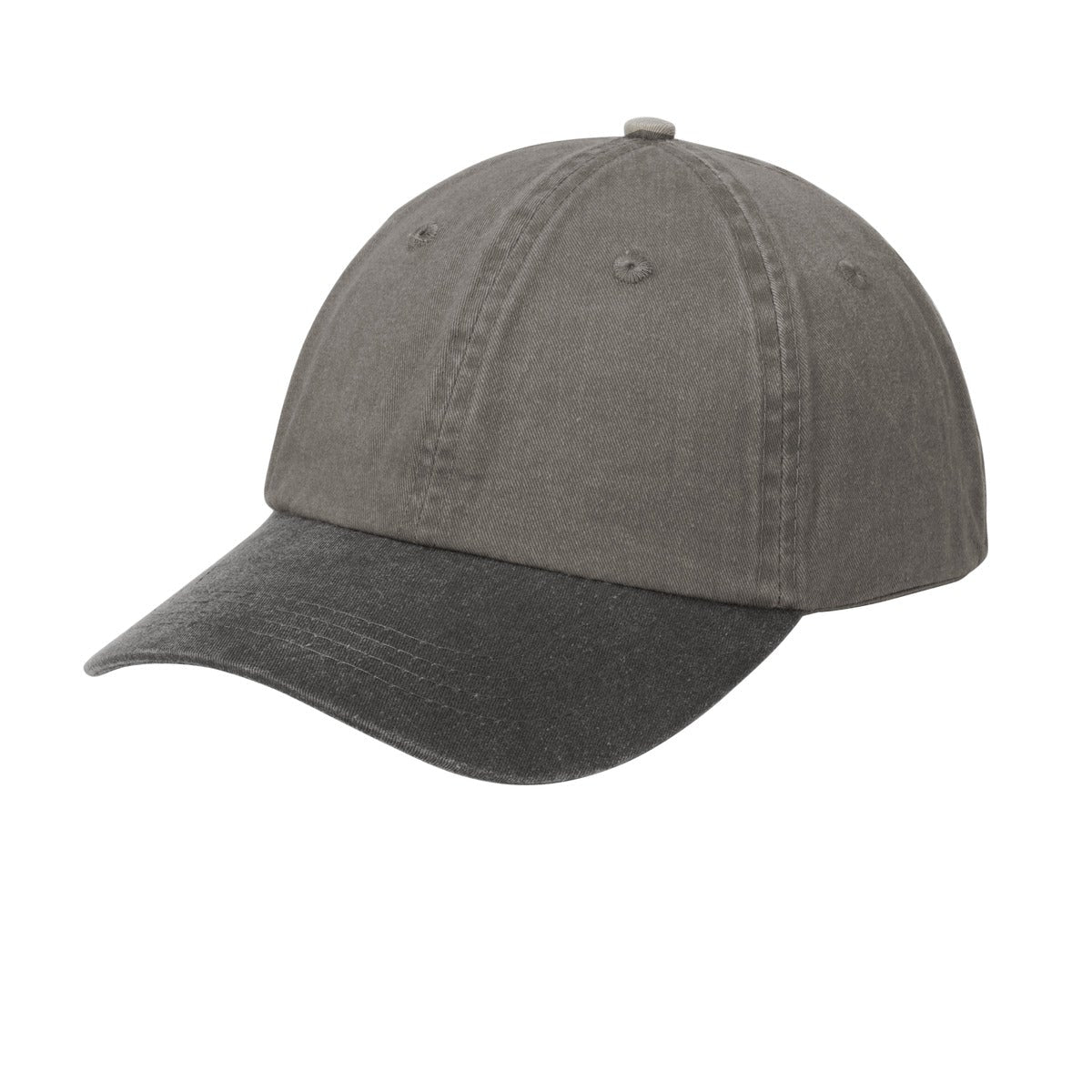 Port & Company Two-Tone Pigment-Dyed Custom Dad Hat