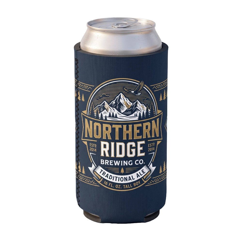 16oz Tall Foam Can Cooler