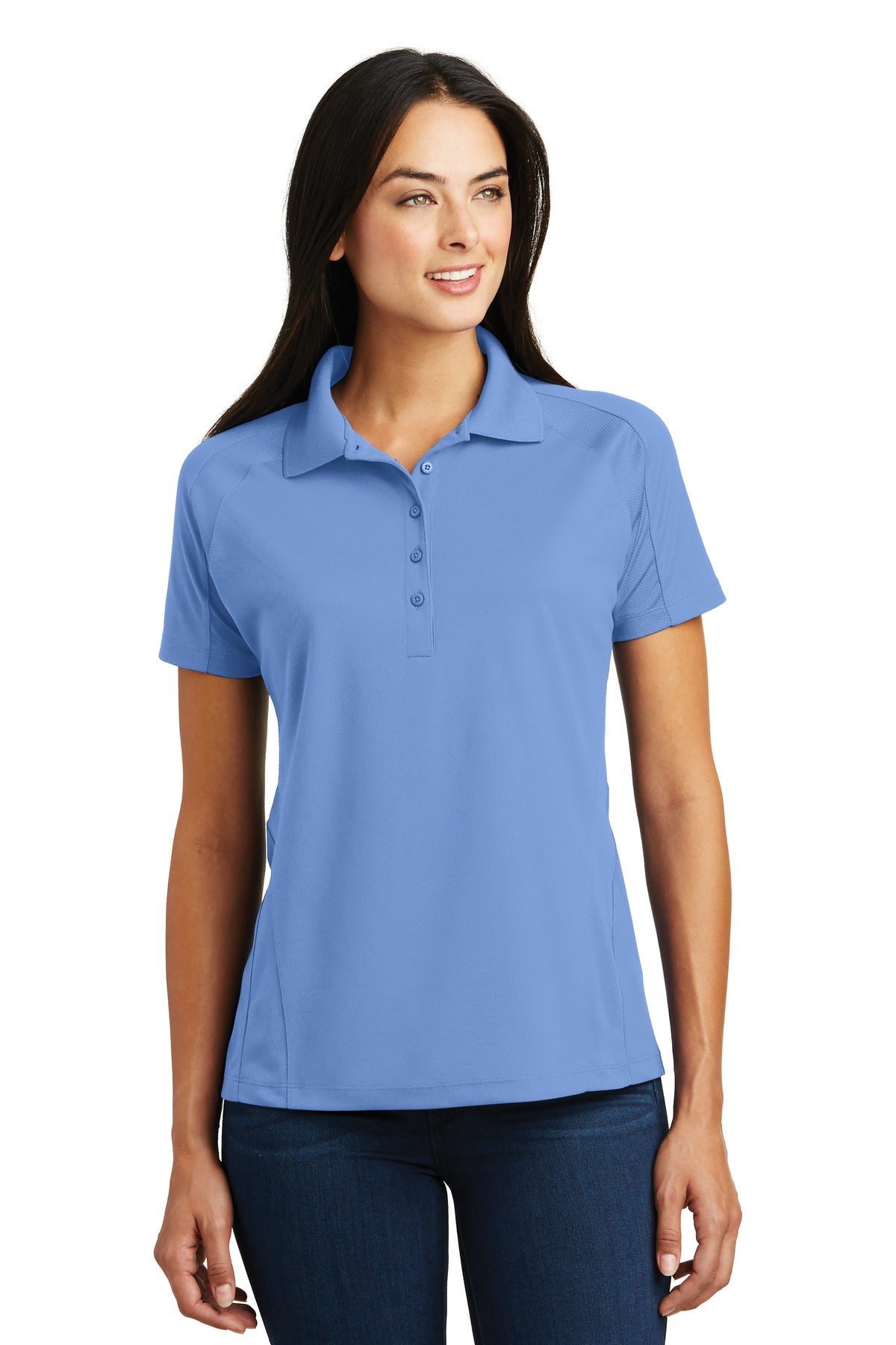 Sport-Tek Women's Dri-Mesh Pro Polo