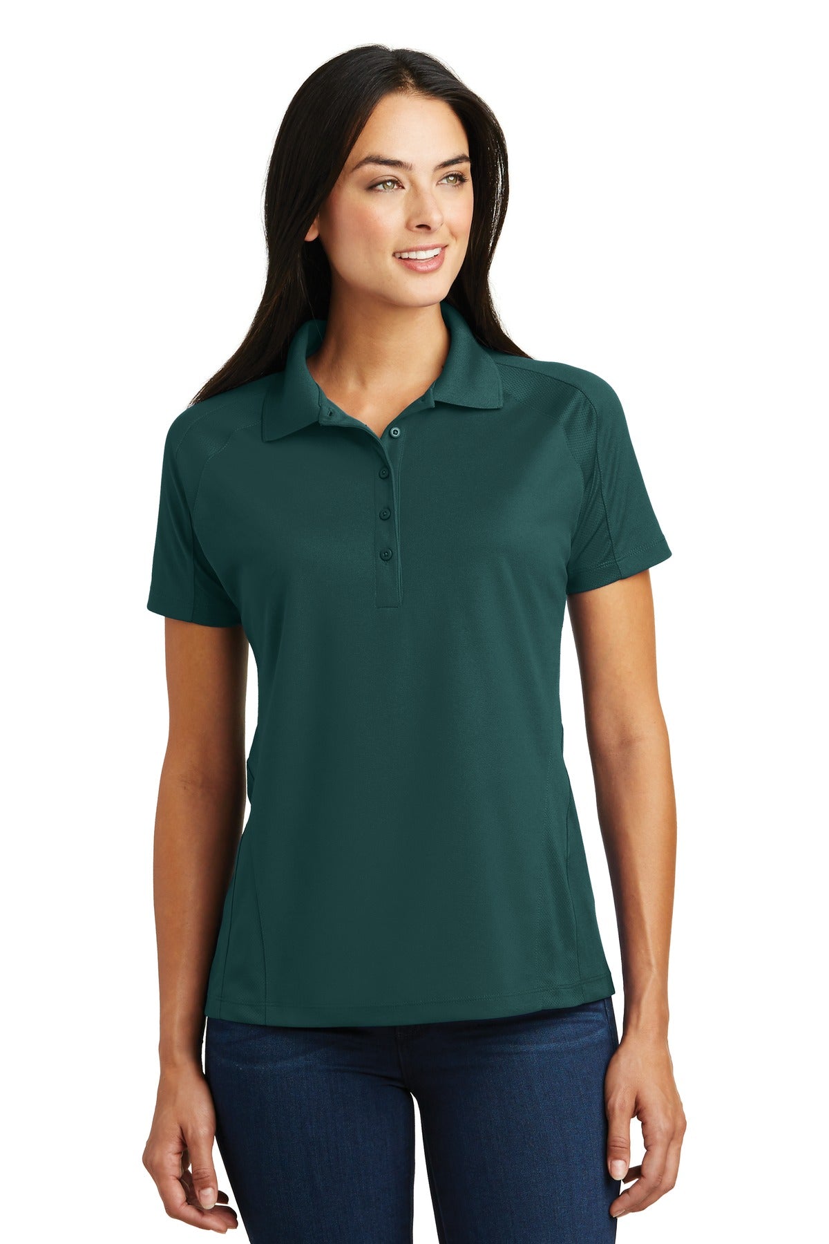 Sport-Tek Women's Dri-Mesh Pro Polo
