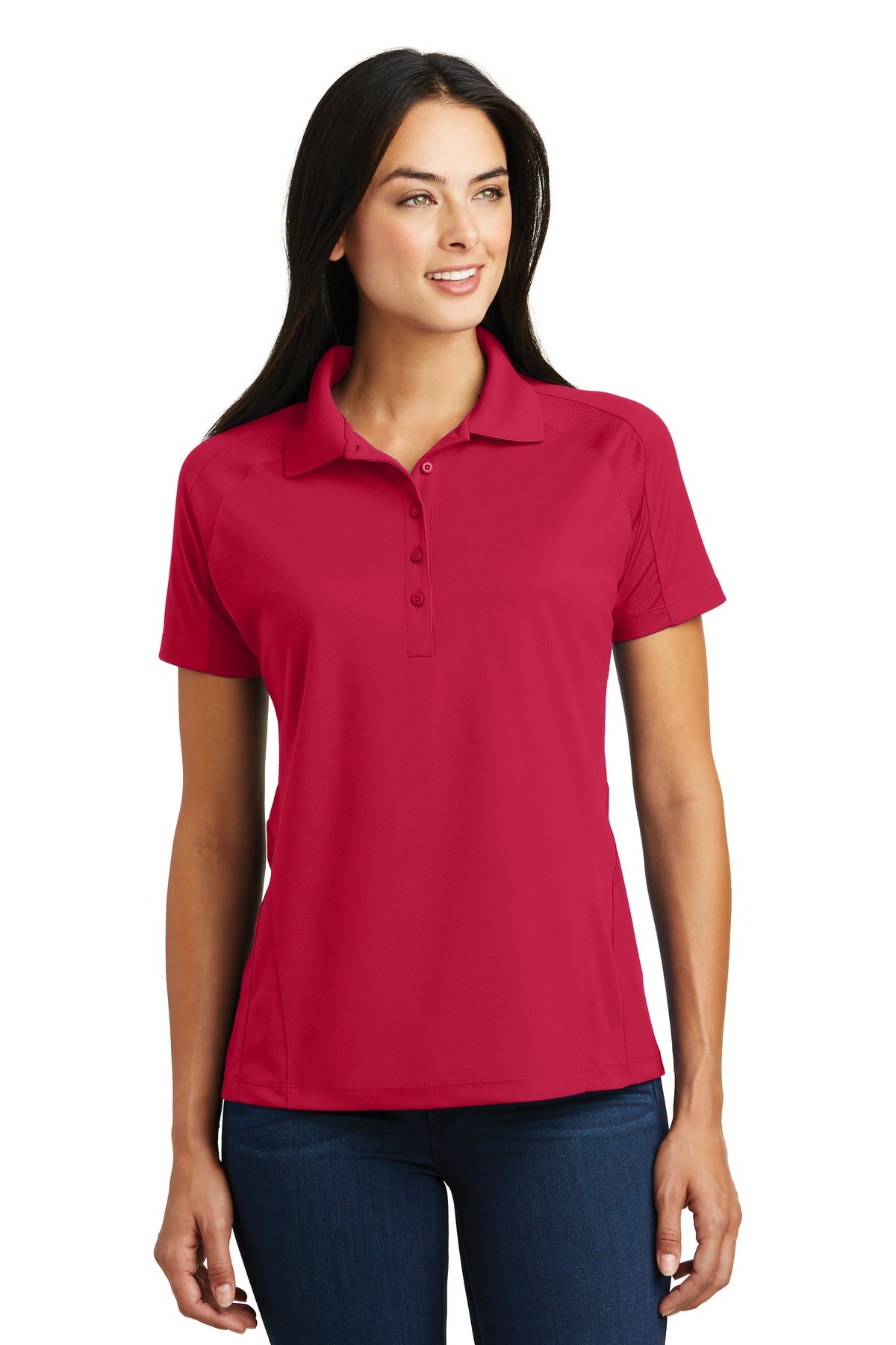 Sport-Tek Women's Dri-Mesh Pro Polo