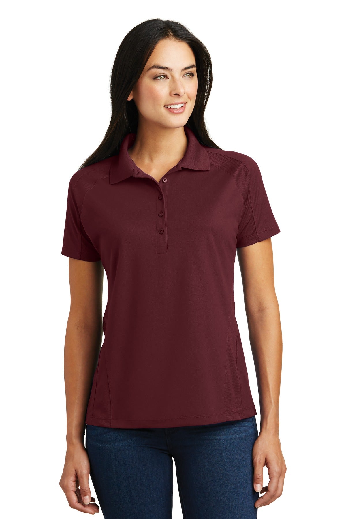 Sport-Tek Women's Dri-Mesh Pro Polo