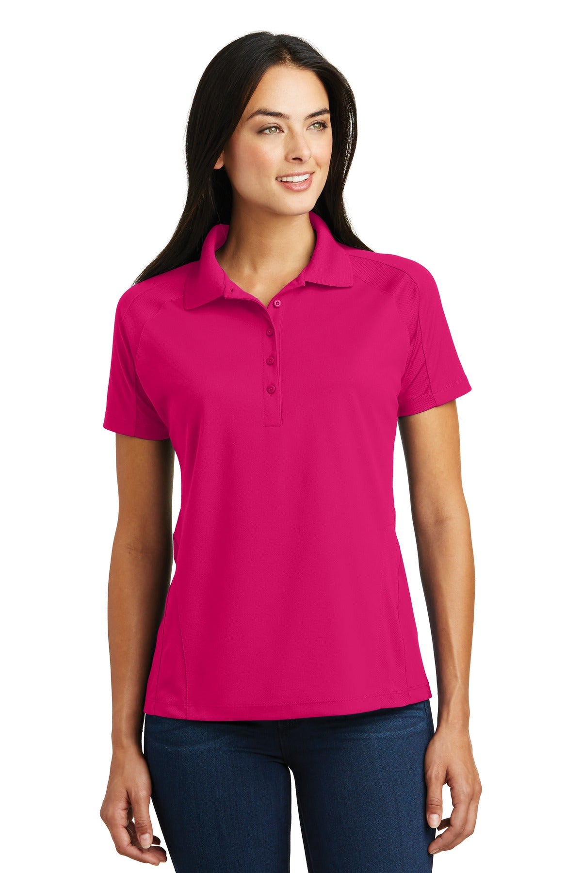 Sport-Tek Women's Dri-Mesh Pro Polo