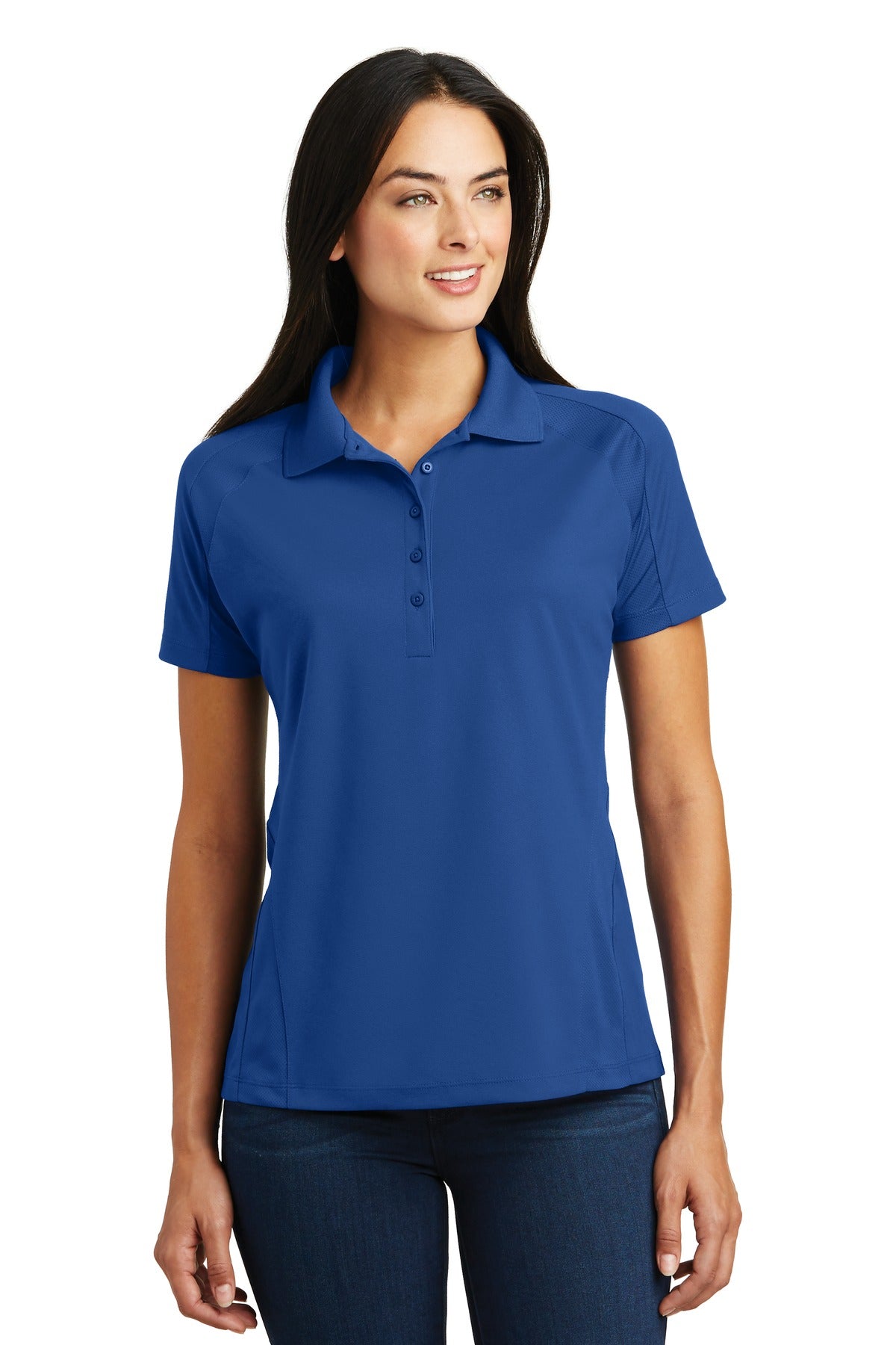 Sport-Tek Women's Dri-Mesh Pro Polo