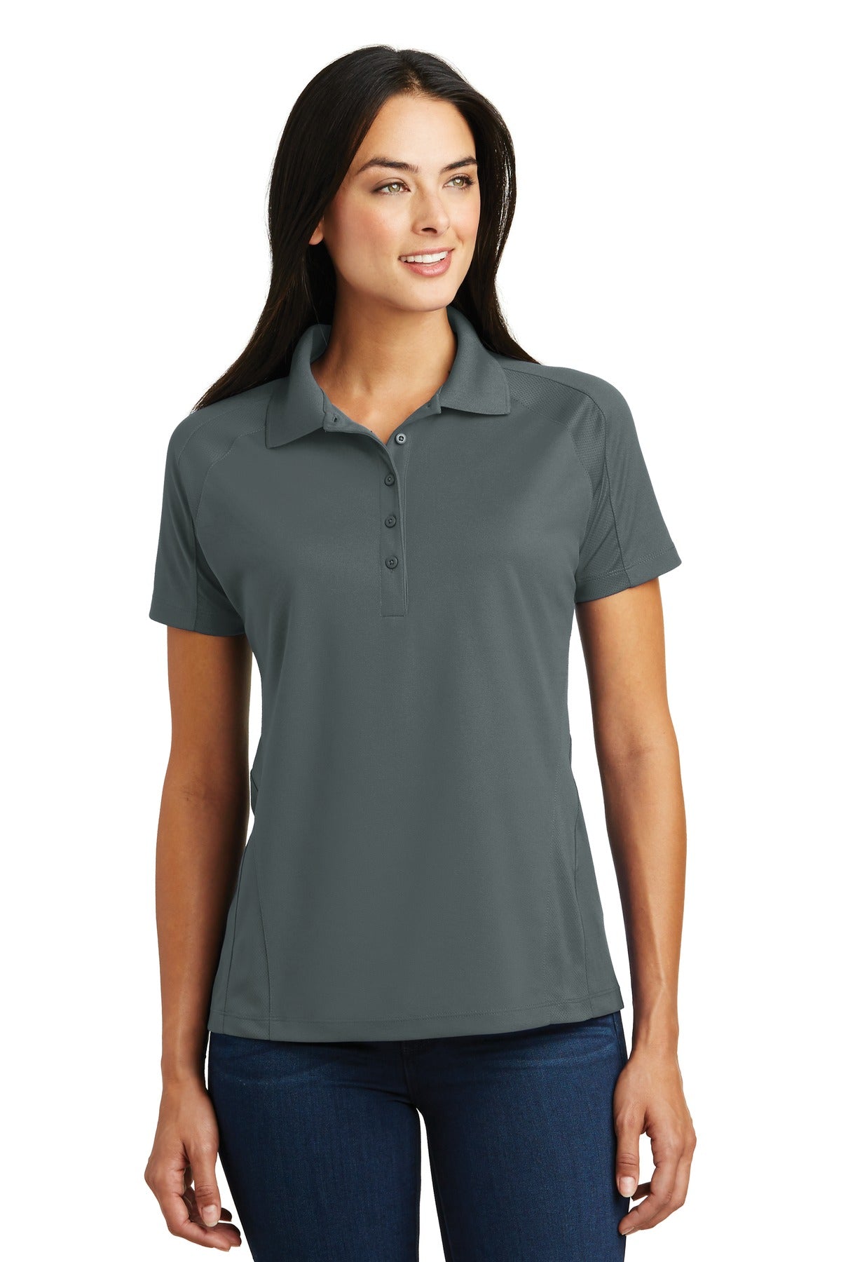 Sport-Tek Women's Dri-Mesh Pro Polo