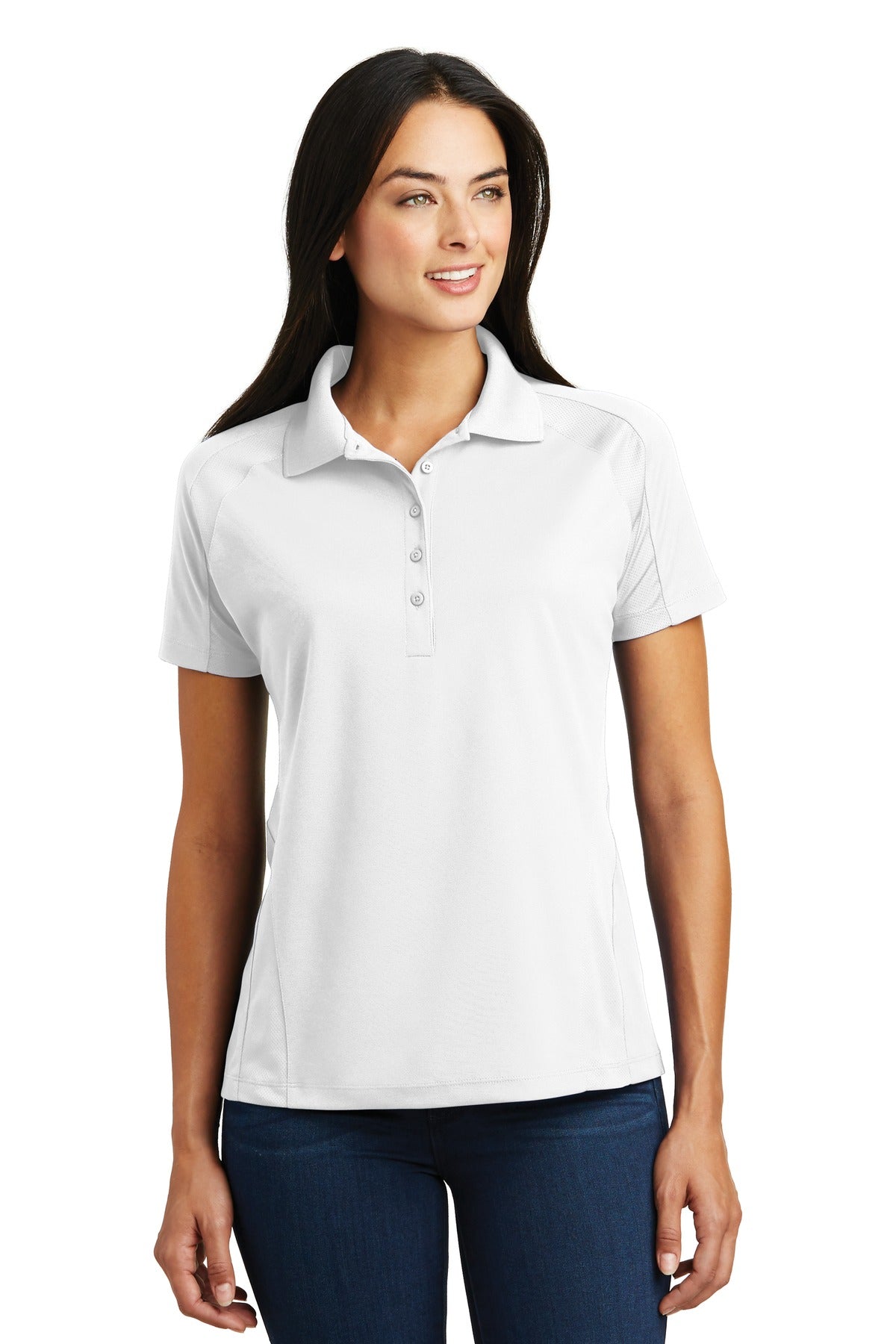 Sport-Tek Women's Dri-Mesh Pro Polo