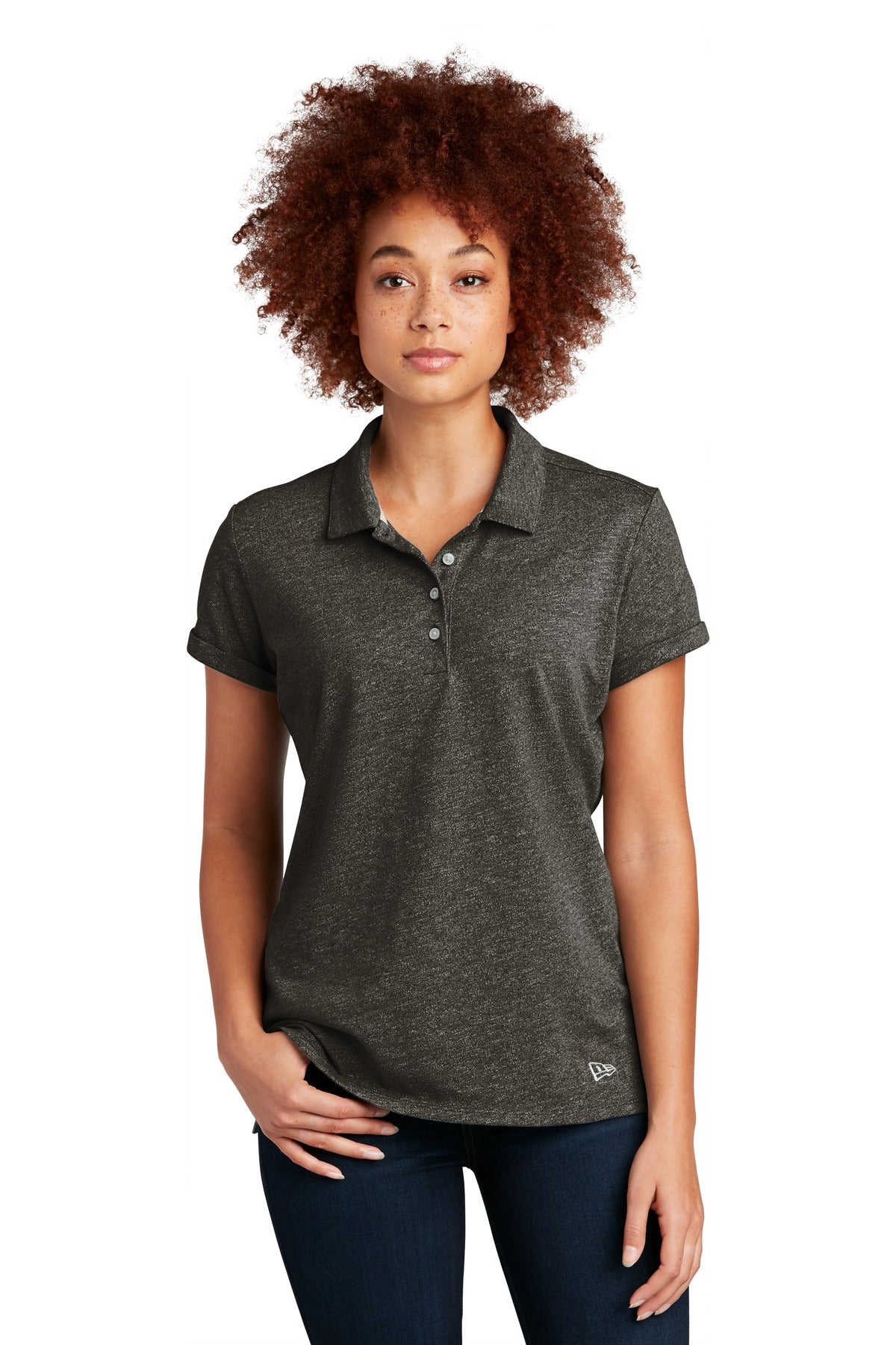 New Era Women's Slub Twist Polo