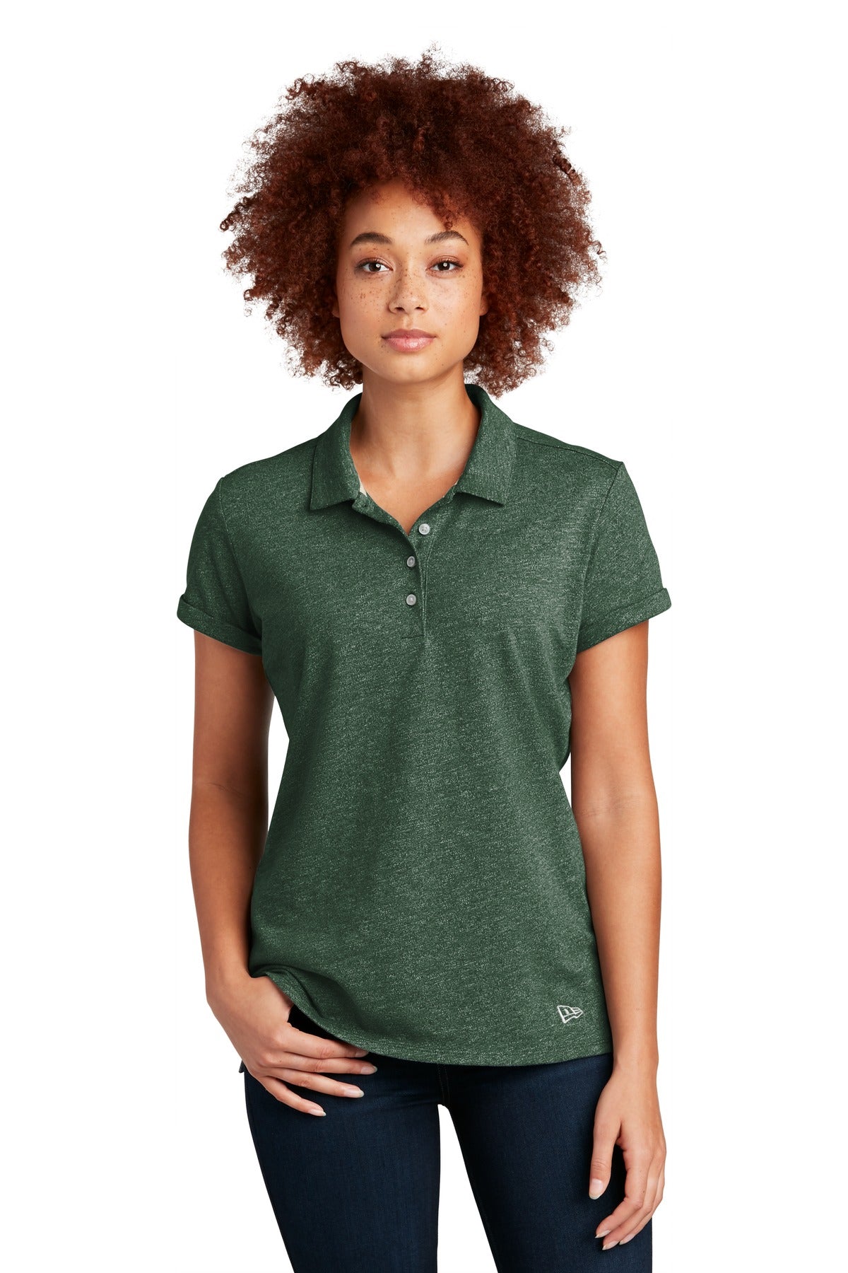 New Era Women's Slub Twist Polo