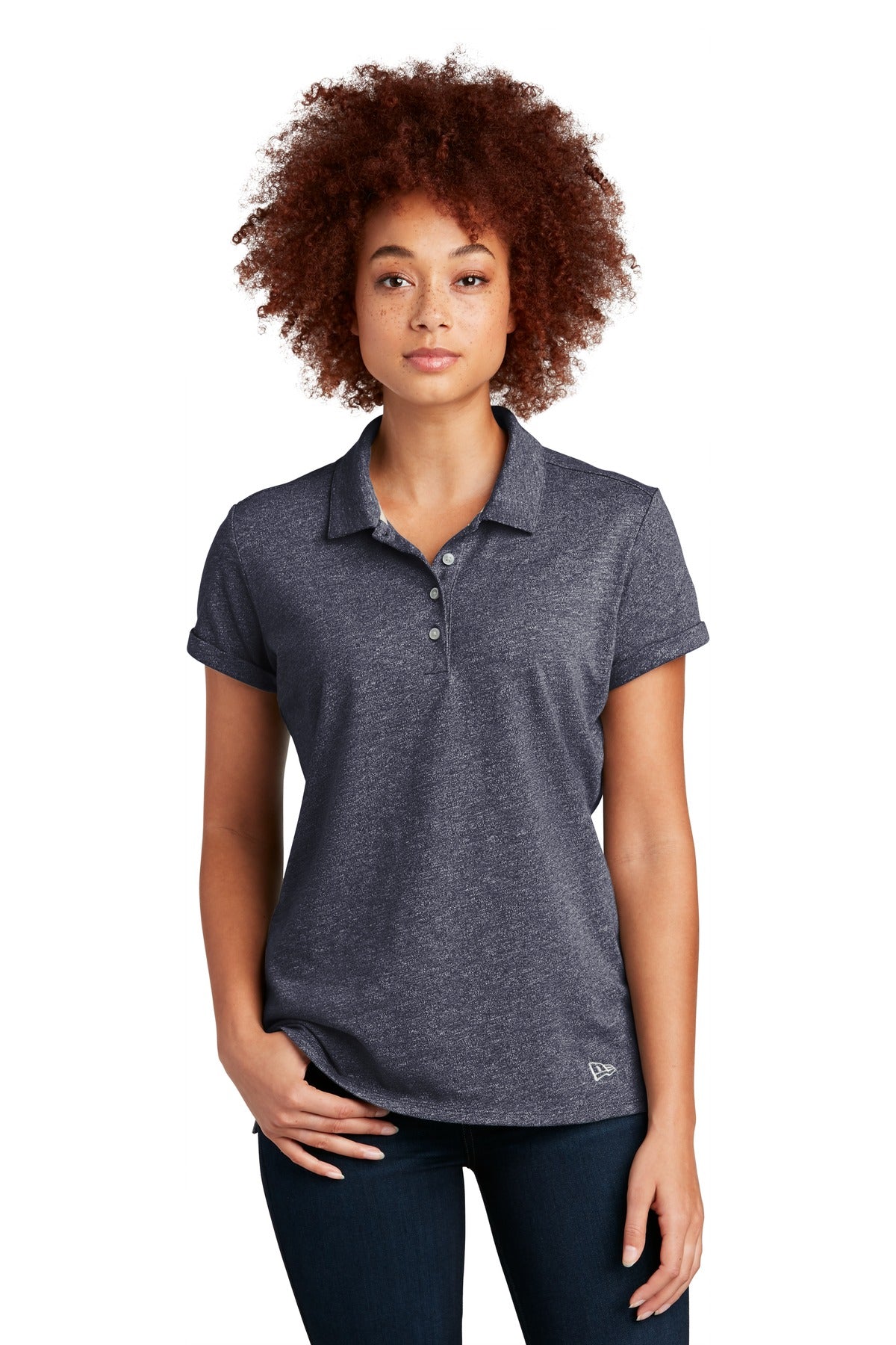 New Era Women's Slub Twist Polo
