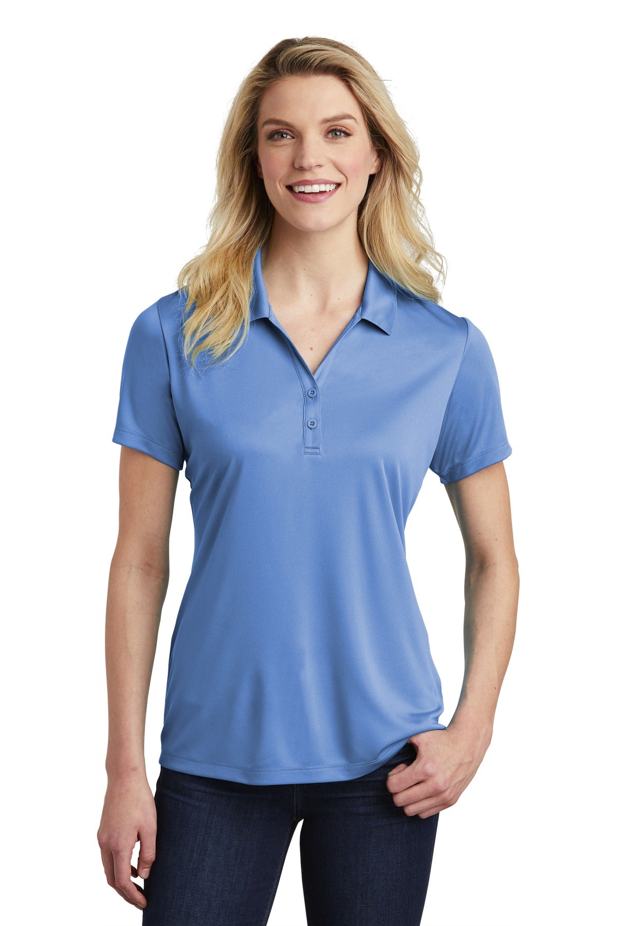Sport-Tek Women's PosiCharge Competitor Polo - Carolina Blue